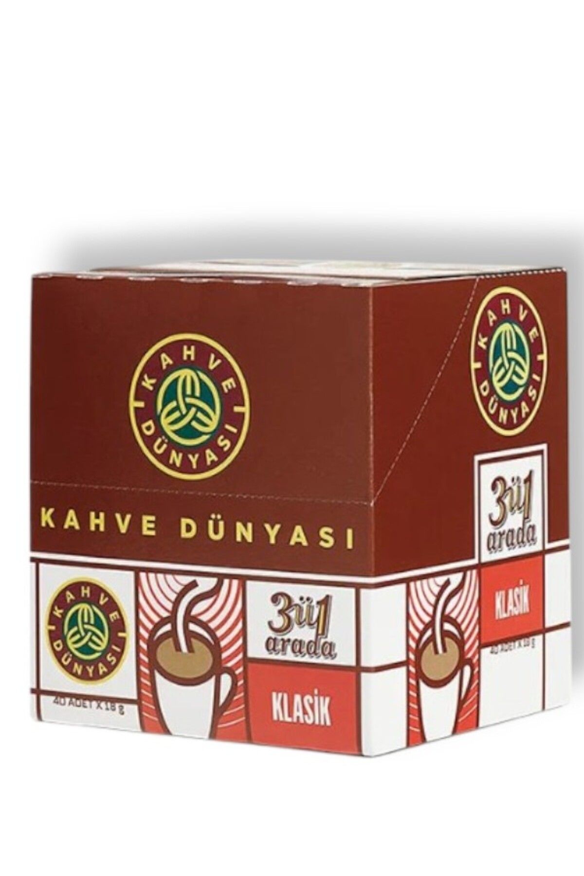 Kahve Dünyası-3 in 1 Classic Instant Coffee 18 g X 40 Pieces 2