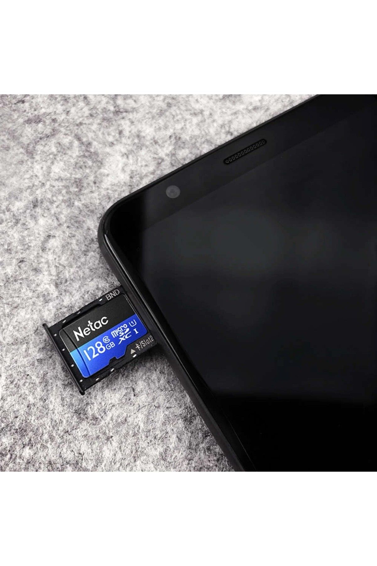 Netac-بطاقة ذاكرة P500 NT02P500STN-128G-R Uhs-I U1 CLASS10 Microsdxc سعة 128 جيجابايت (مع محول SD) 4