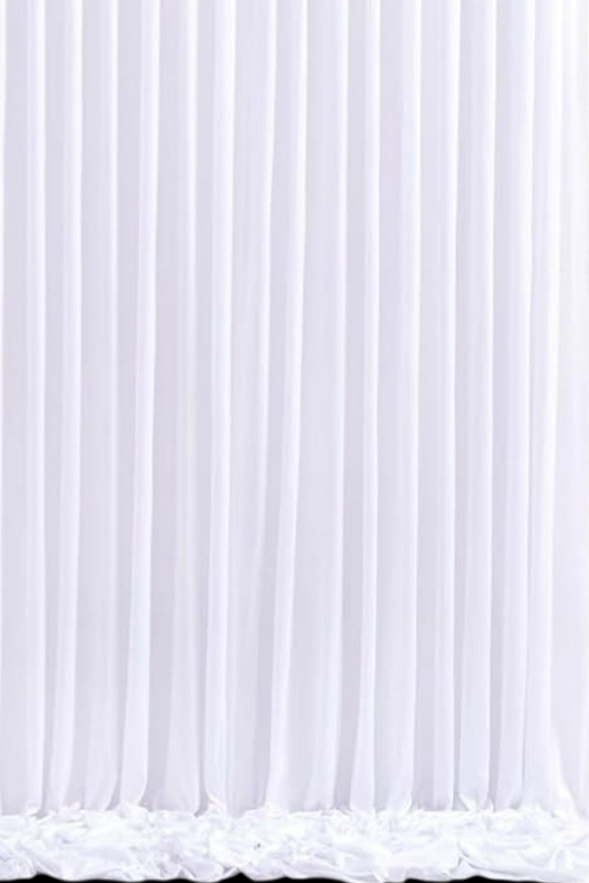 Madame Dower-White Blackout Curtain 50% Blackout |   Non-Wrinkle, Iron-Free Sun Shade Curtain 1