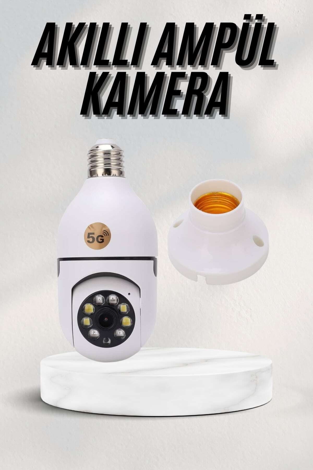 nerede bulurum Akıllı Kamera Wifi Kamera Duylu Ampul Görünümlü 360 Derece Dönebilen Ev Kamerası