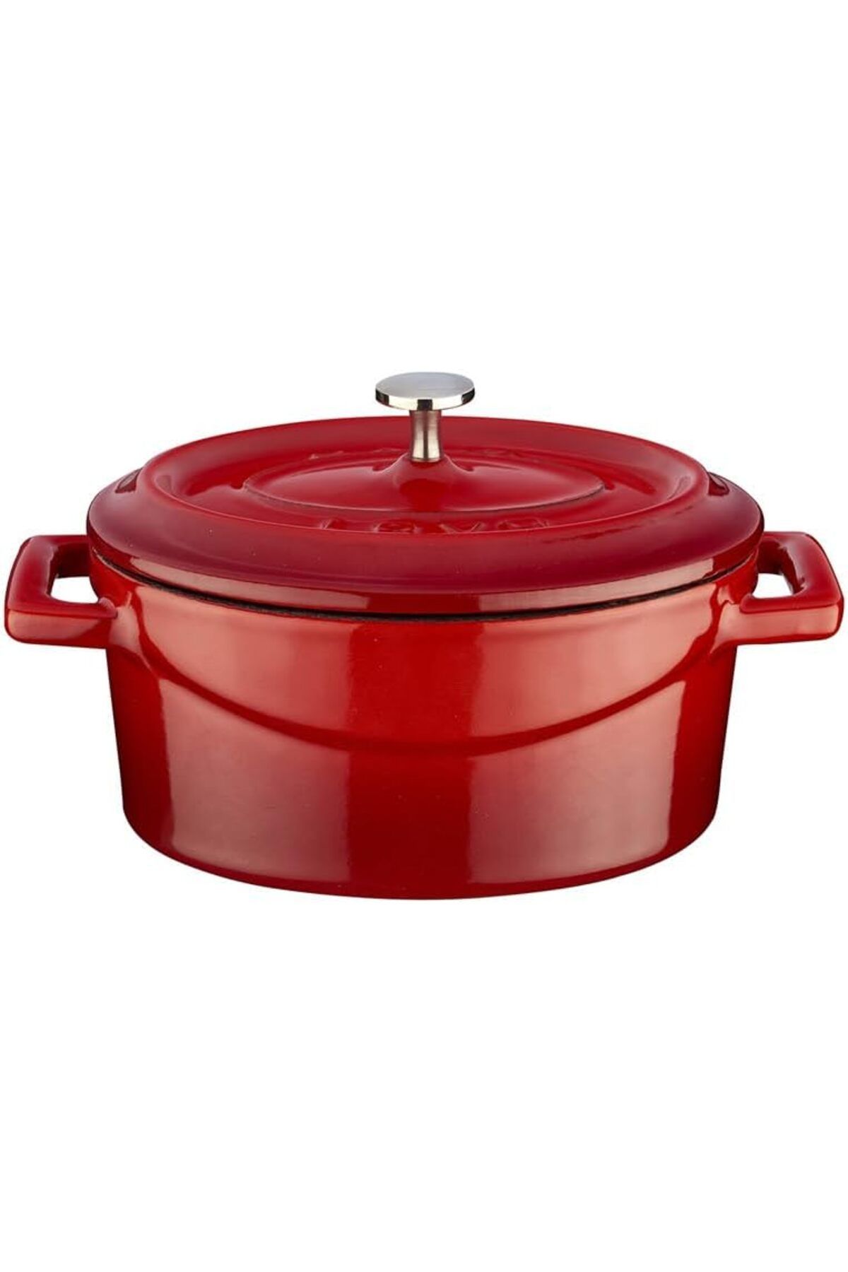 STOREMAX acelya Metal Oval Mini Tencere, Kırmızı Star Shop Trend 1058548