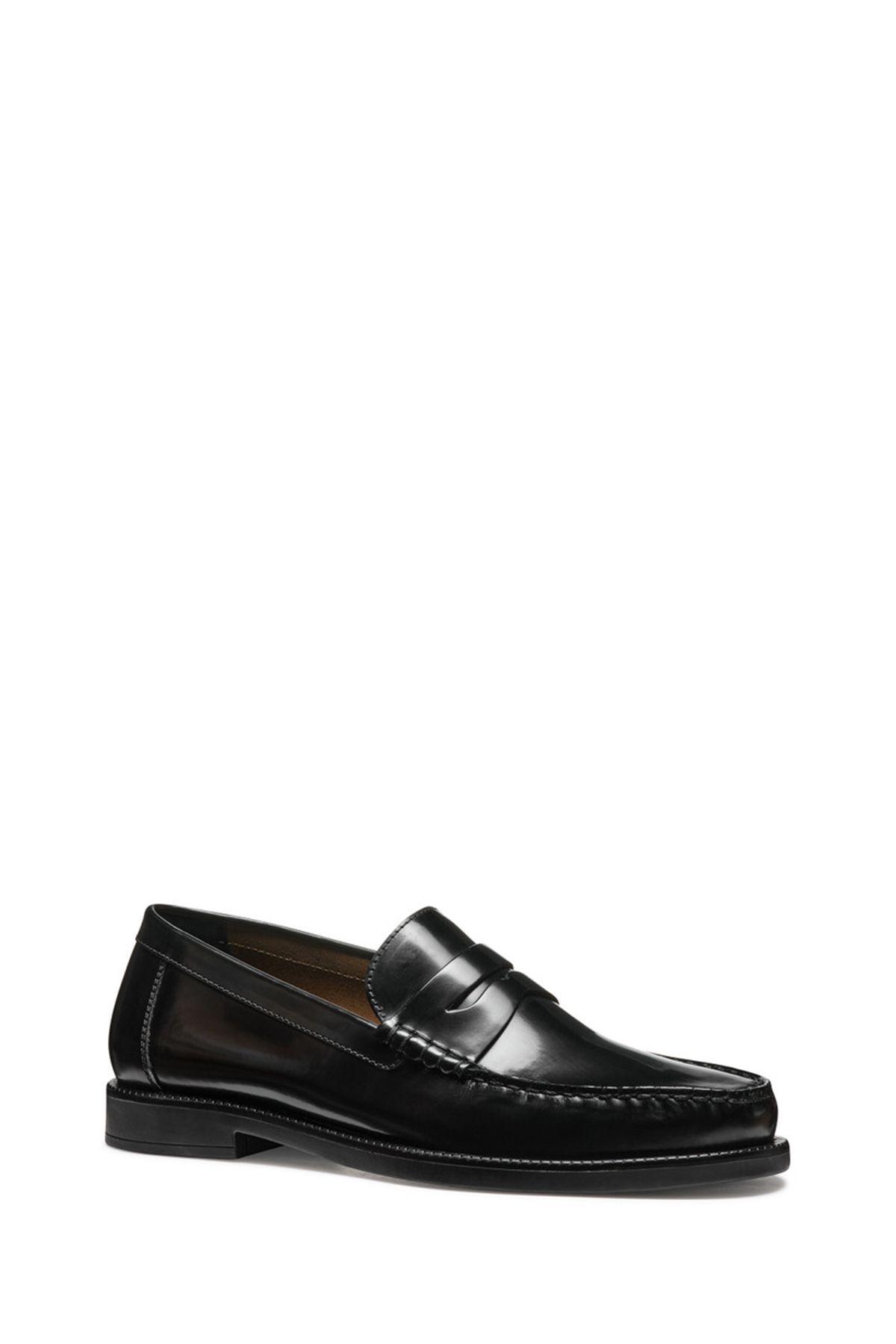لوفر مردانه مردانه'S مشکی U RECANATI BRUSHS.LEA LEAFER CASUAL LOAFER U55HVB00038C9999 Geox