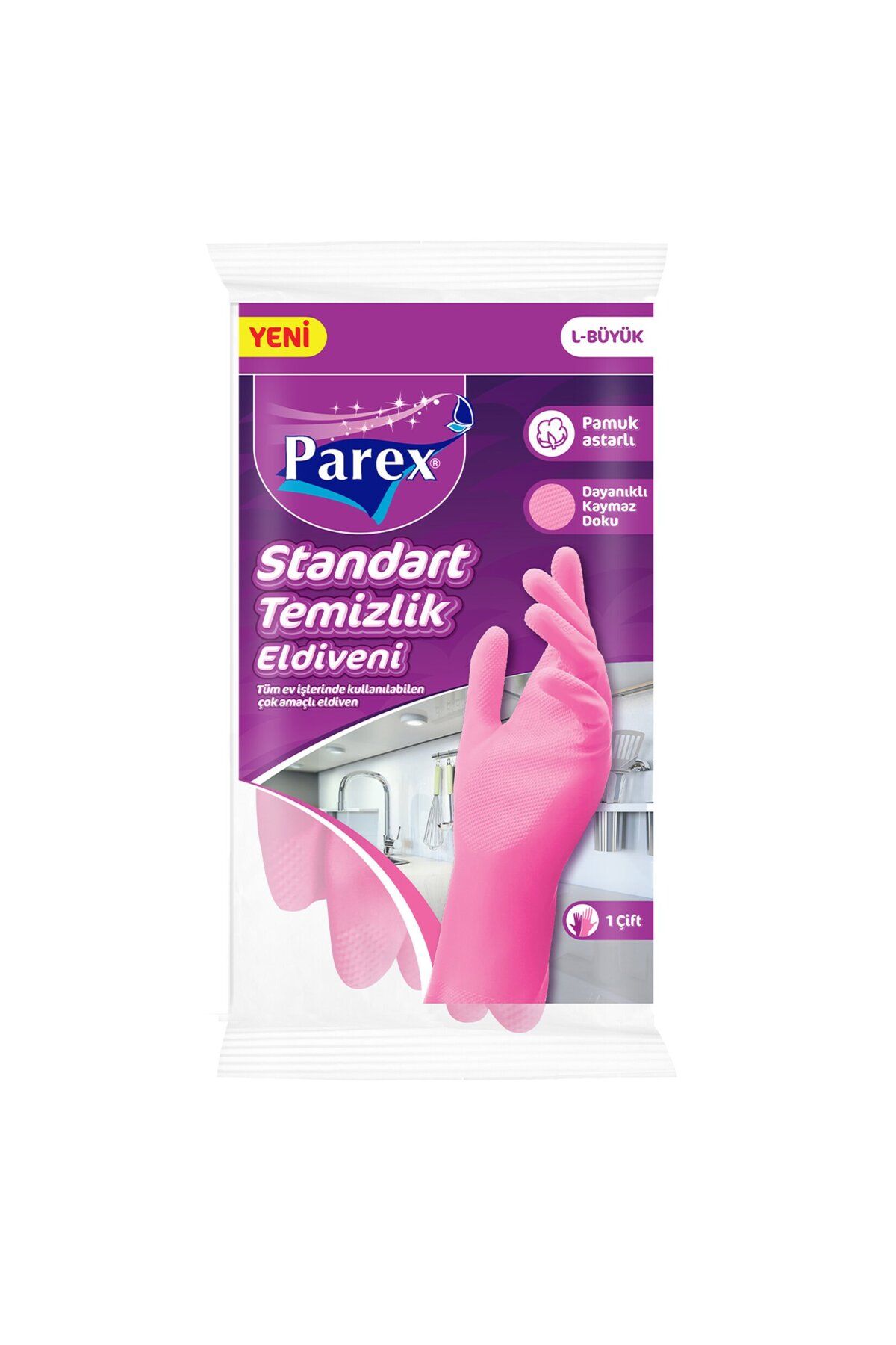 Parex Standart Temizlik Eldiveni L Beden