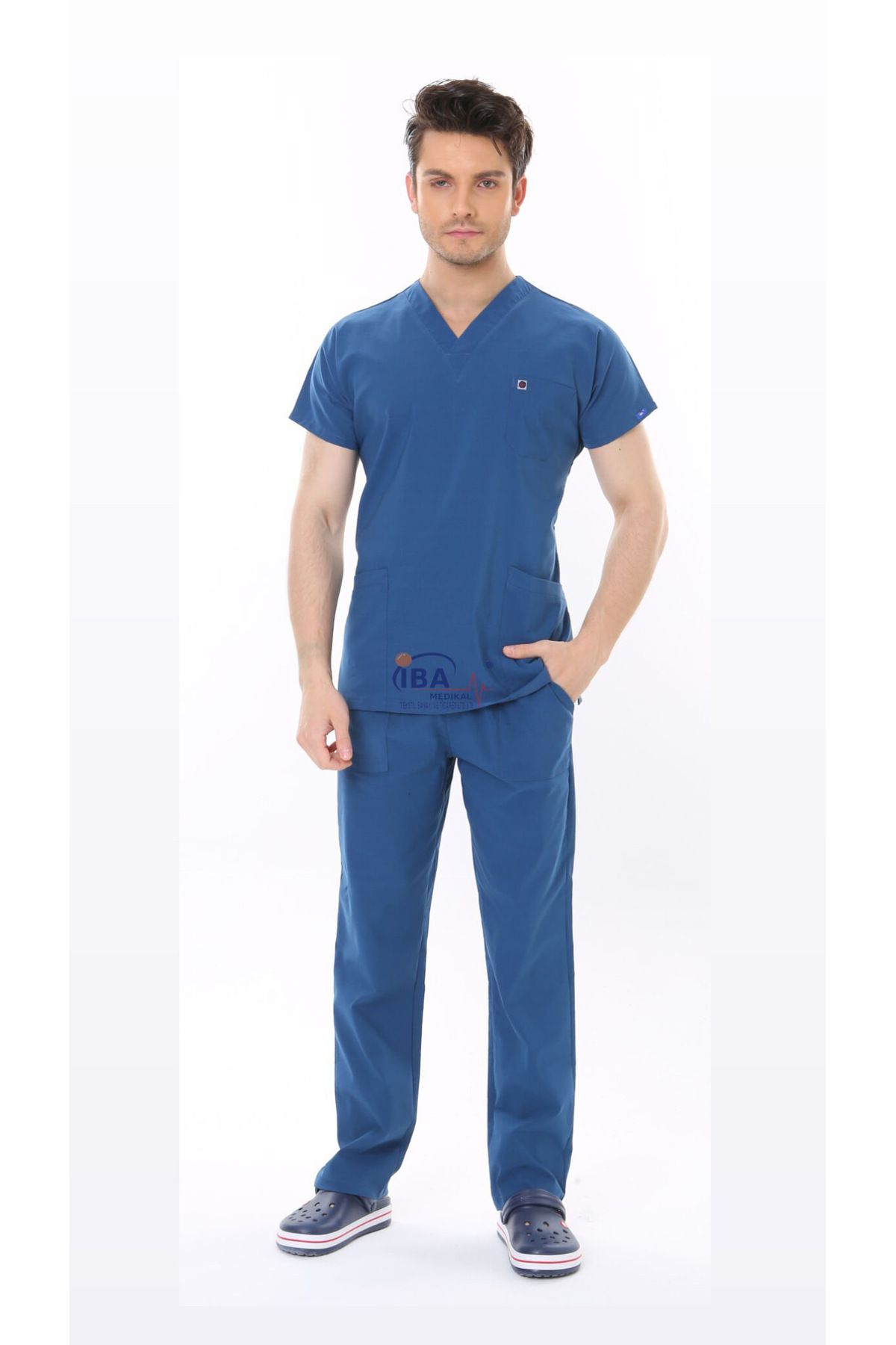 Ekg Medikal Set De Tricou Unisex Chirurgical Flexcool Lycra - S