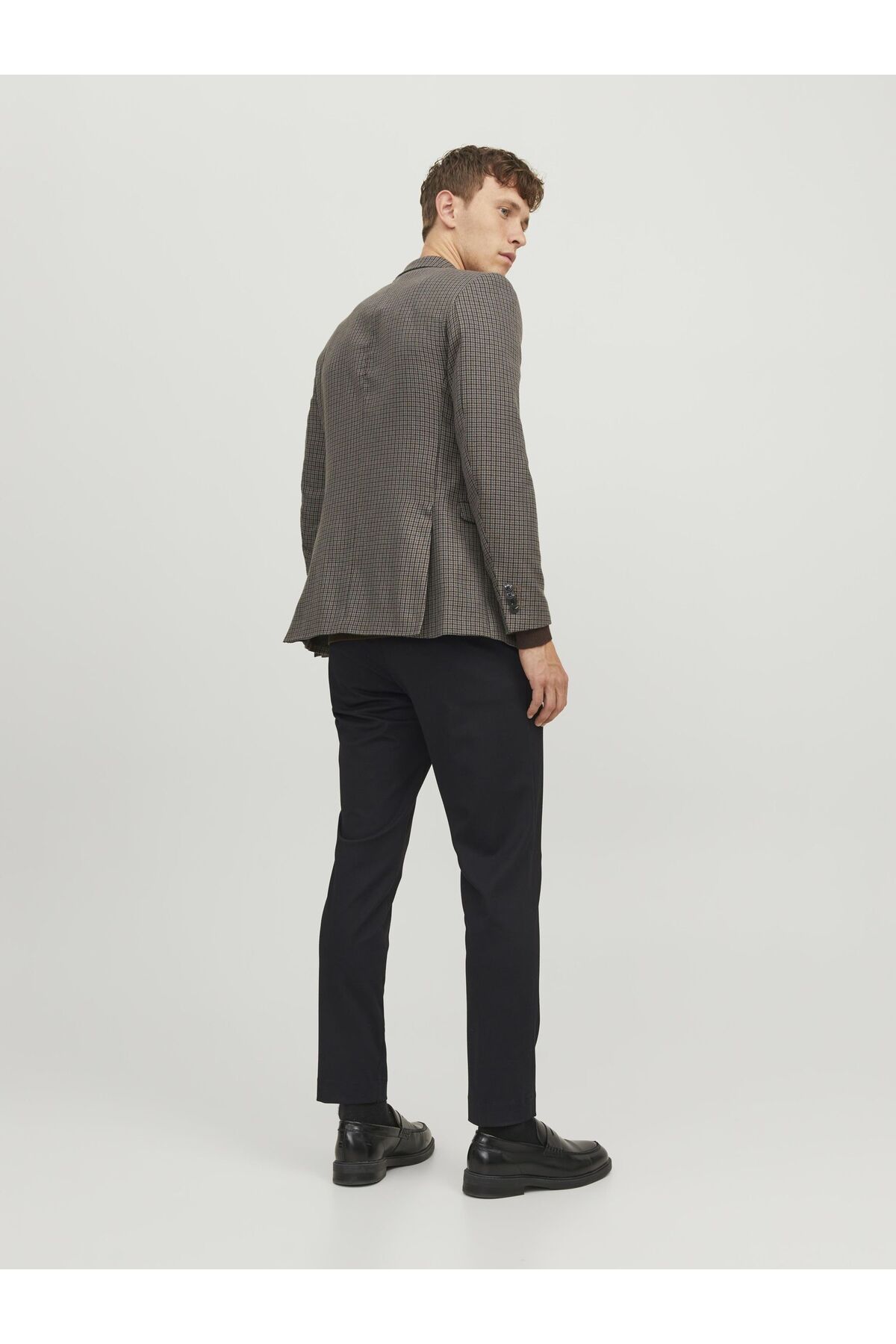 شلوار مردانه راسته فاق کوتاه | جک اند جونز Jack & Jones 12237523 - تصویر 2