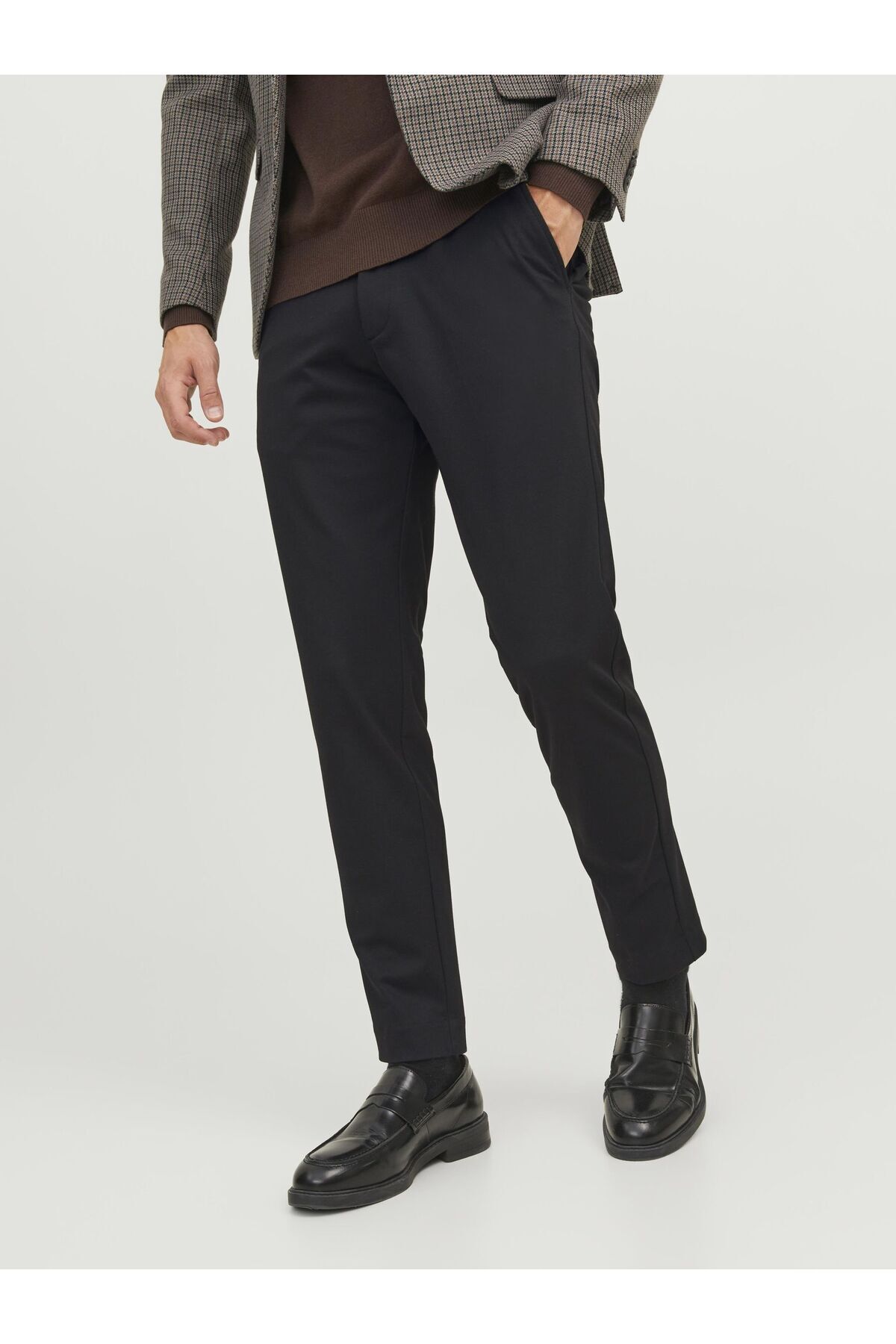 شلوار مردانه راسته فاق کوتاه | جک اند جونز Jack & Jones 12237523 - تصویر 4