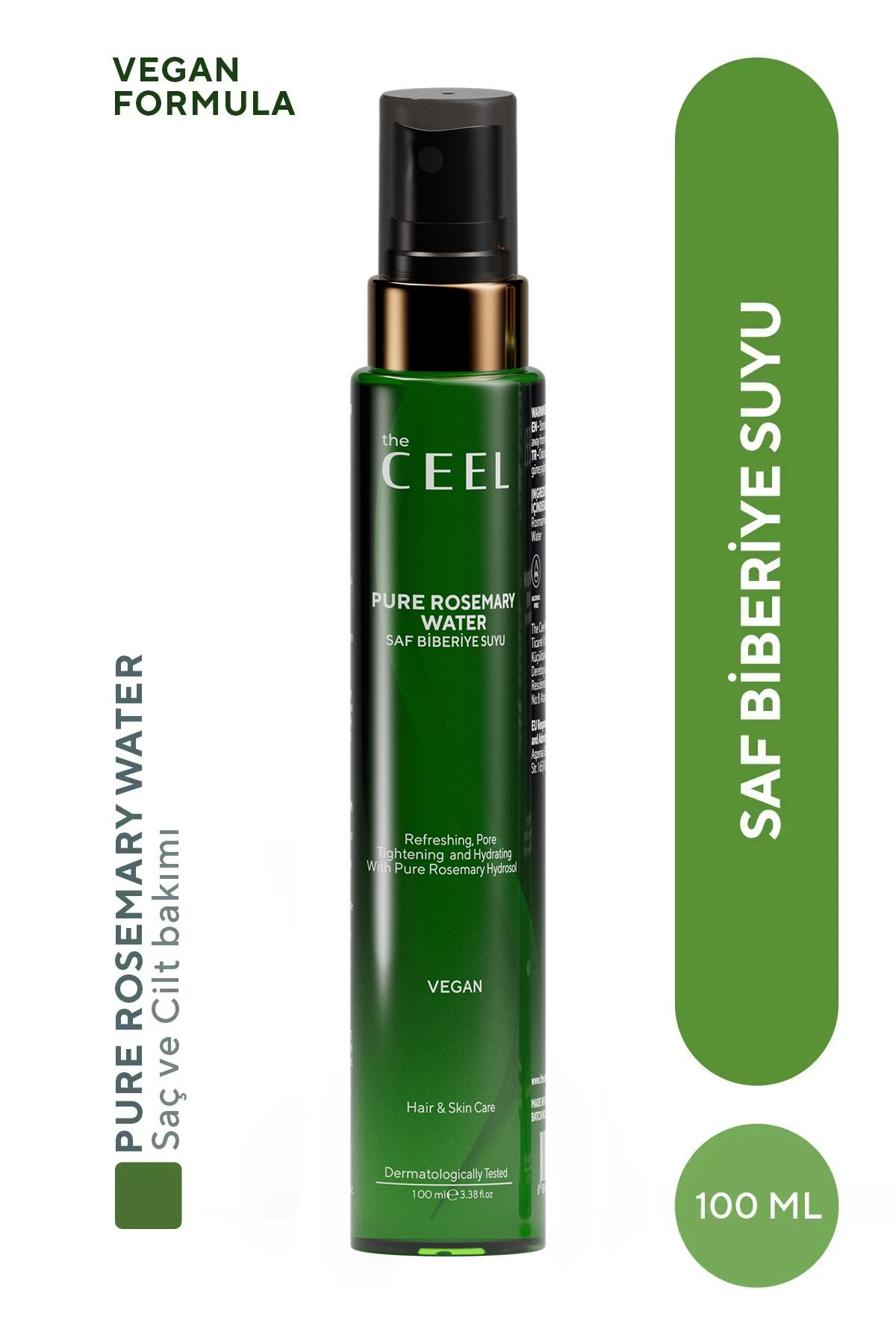 تونیک موی خالص رزماری واتر با خاصیت ضد ریزش و رشد سریع مو 100 میلی لیتر The Ceel