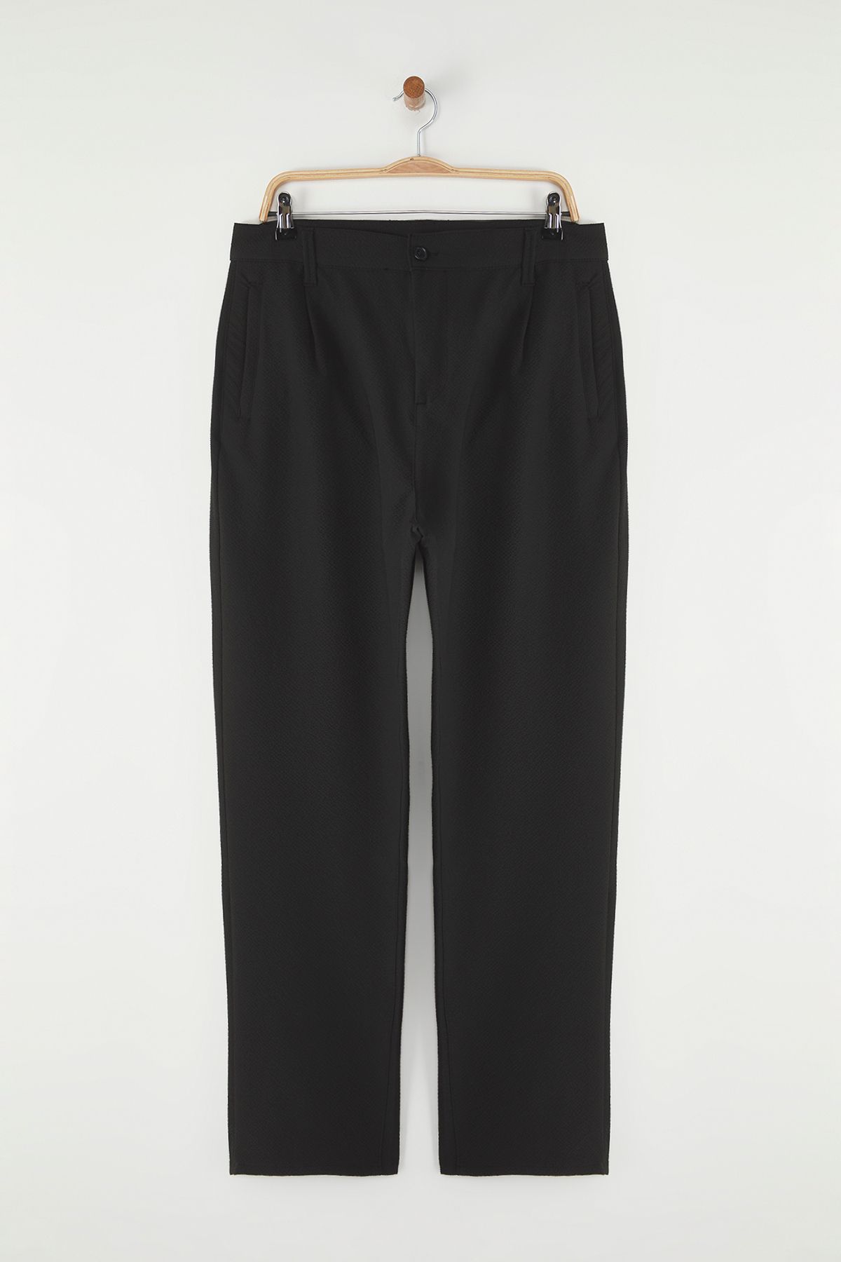 Trendyol Collection-Tmnss25Pl00017 Model Black Pants 1