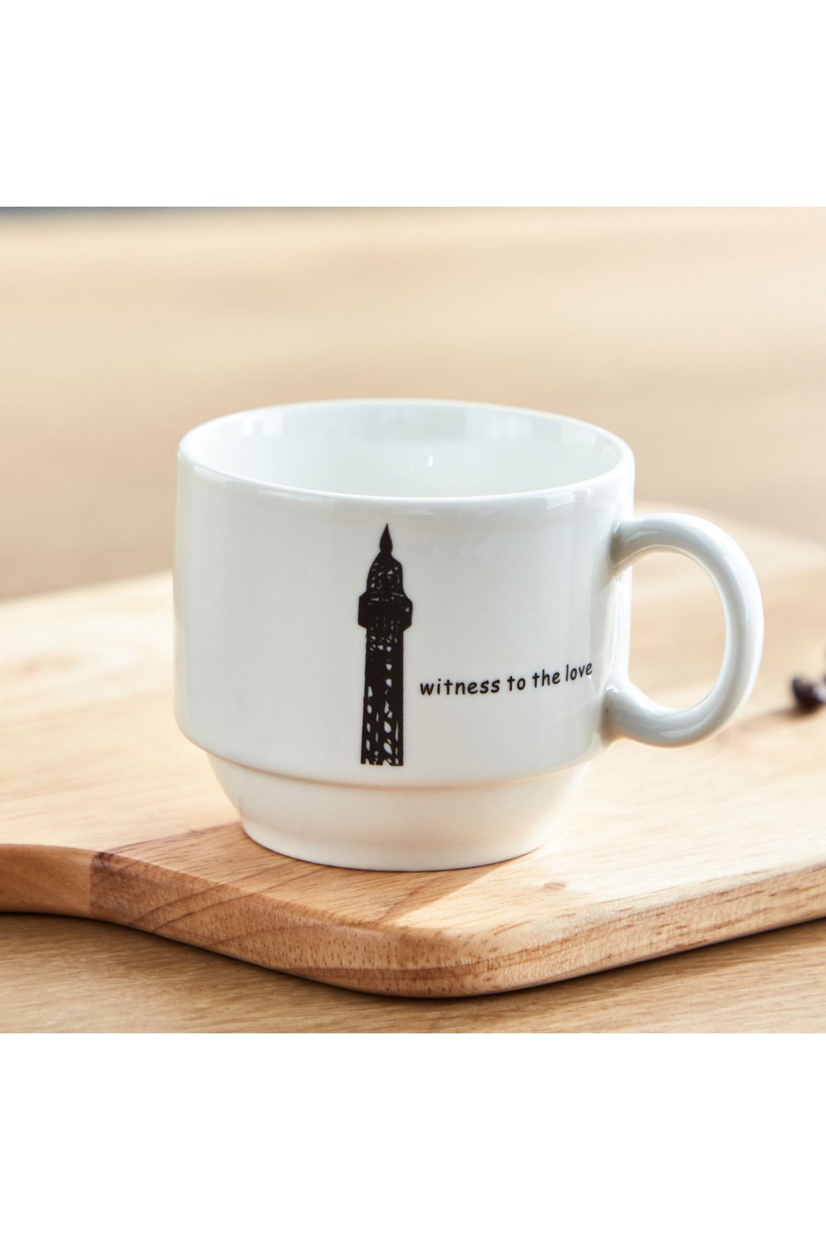 erorex-Neo 5-Piece Eiffel Tower Mug Set with Stand 3