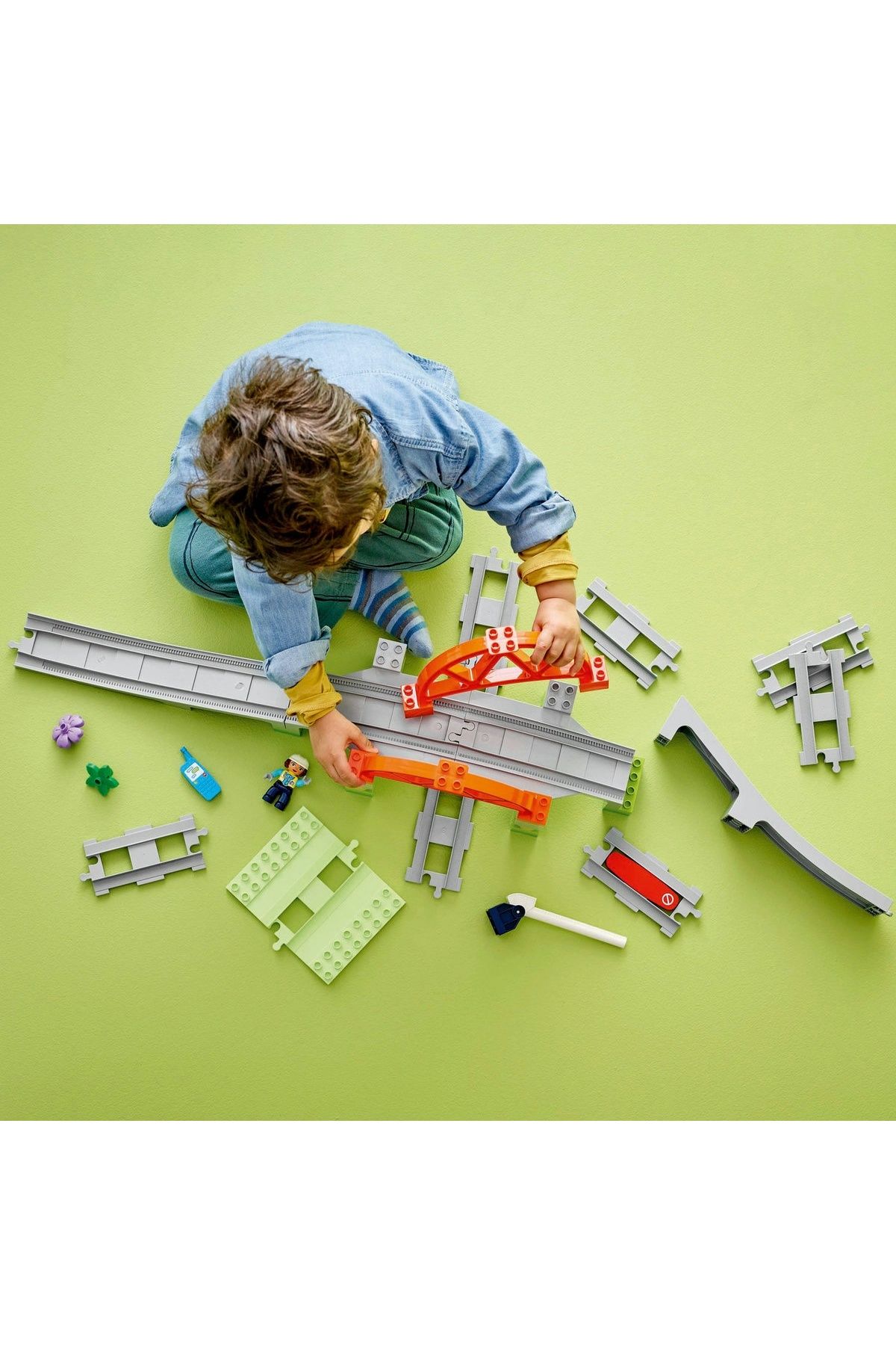 LEGO-LEGO DUPLO® Toy Set - Railway Bridge Expansion Set (10426) 4
