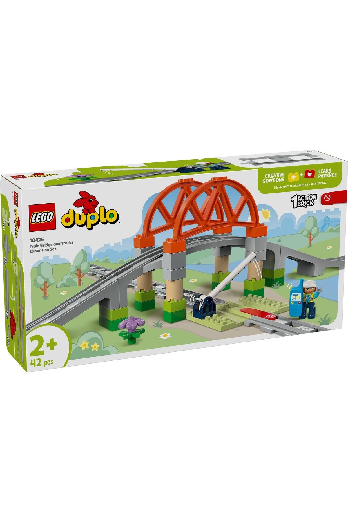 LEGO-LEGO DUPLO® Toy Set - Railway Bridge Expansion Set (10426) 1
