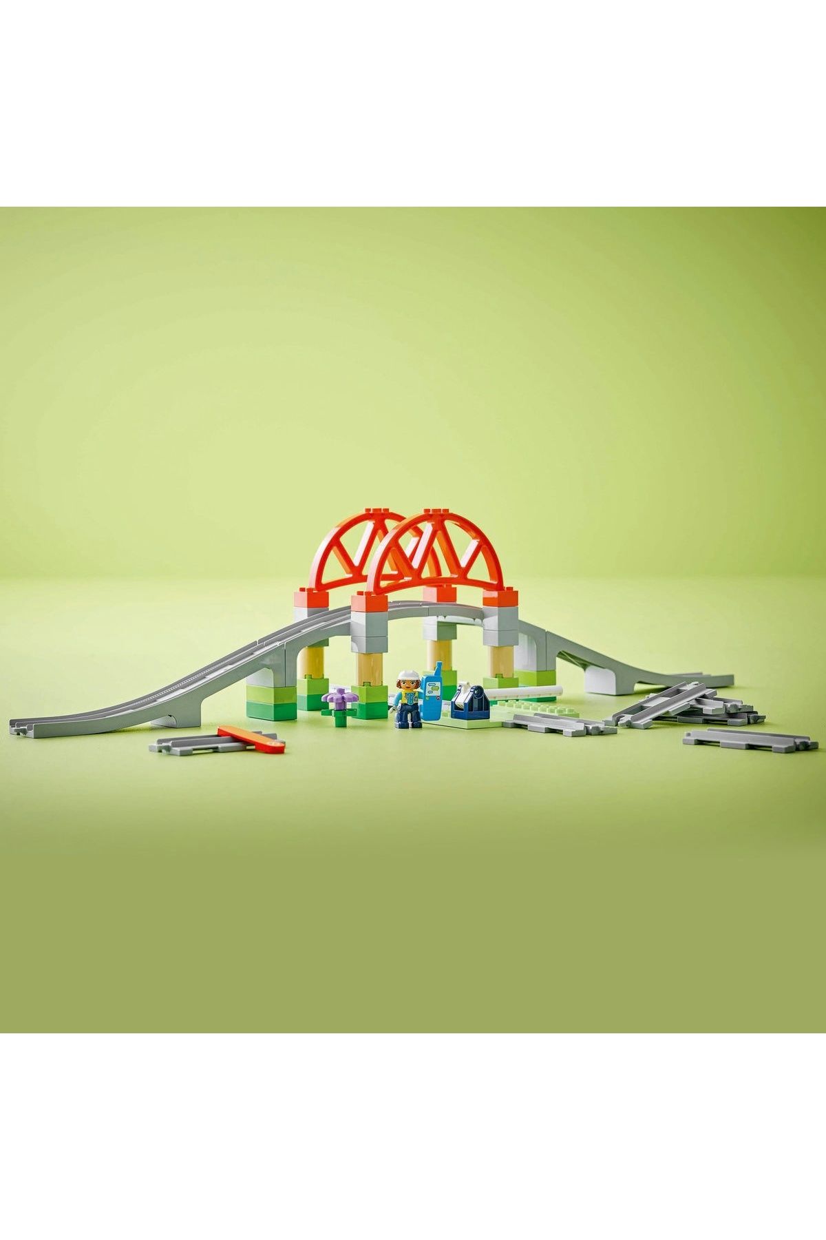 LEGO-LEGO DUPLO® Toy Set - Railway Bridge Expansion Set (10426) 5