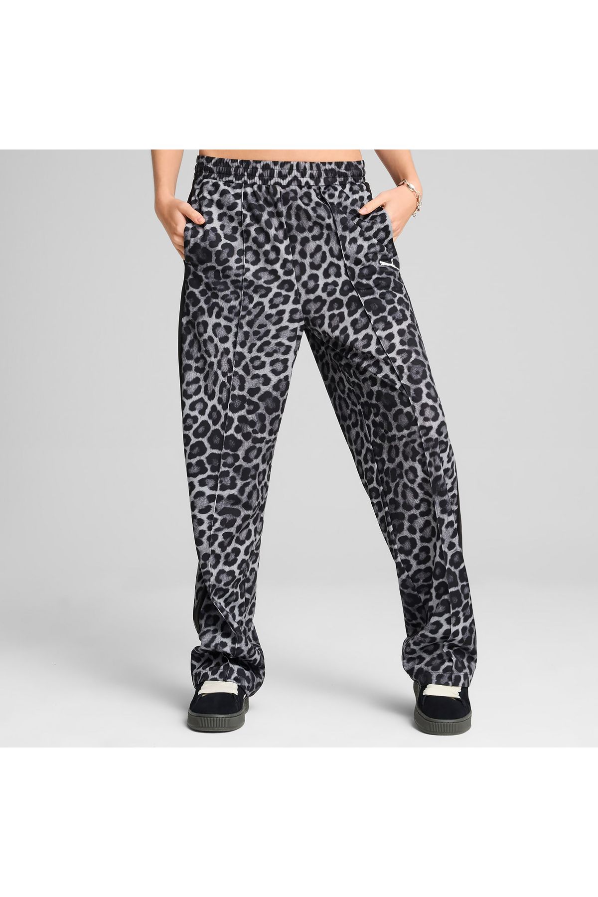 Puma T7 Allover Print Kadın Pantolon (632343-01)