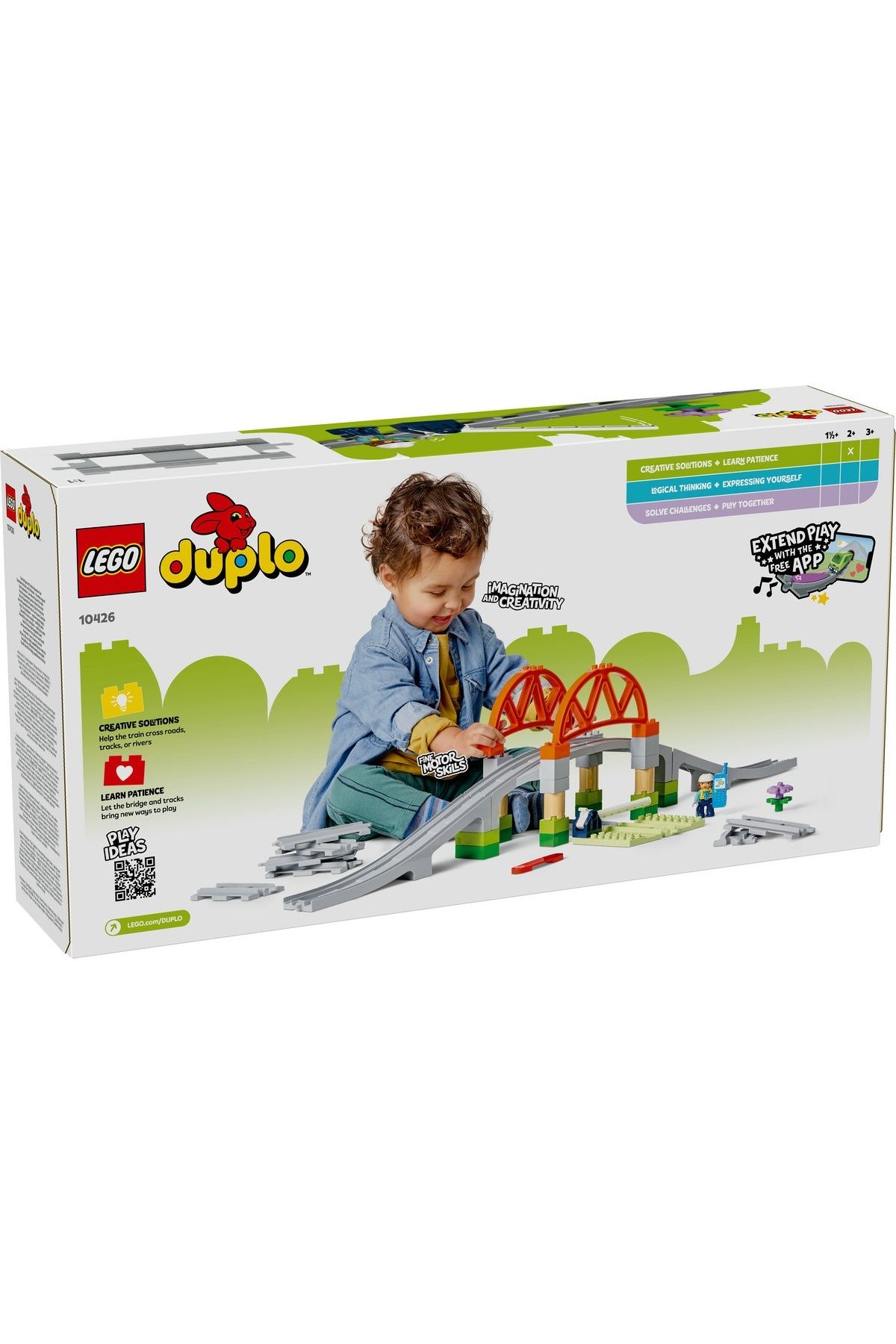 LEGO-LEGO DUPLO® Toy Set - Railway Bridge Expansion Set (10426) 3