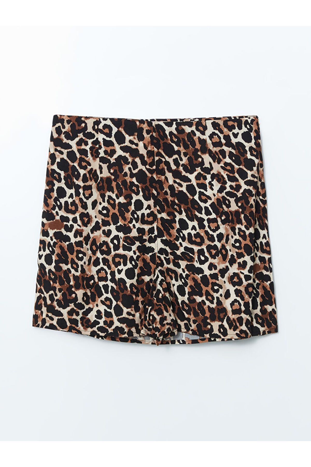 LC Waikiki-Γυναικεία σορτς παραλίας LCW Leopard Print 6