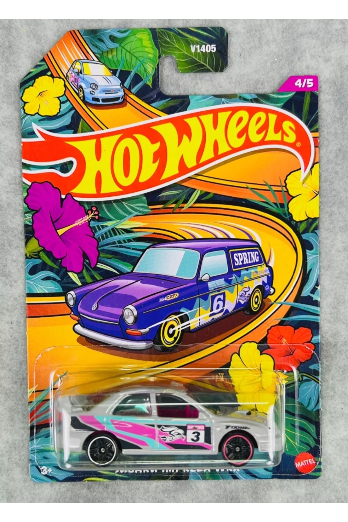 HOT WHEELS Spring Racers 1/64 Subaru İmpreza Wrx Uzun Kart