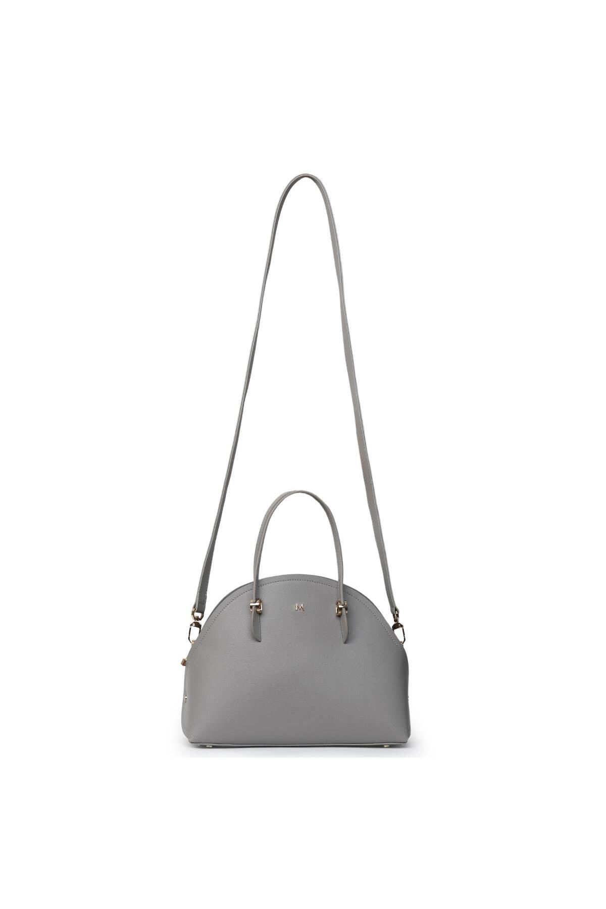 Matmazel-Taya Gray Women's Hand and Shoulder Bag 4