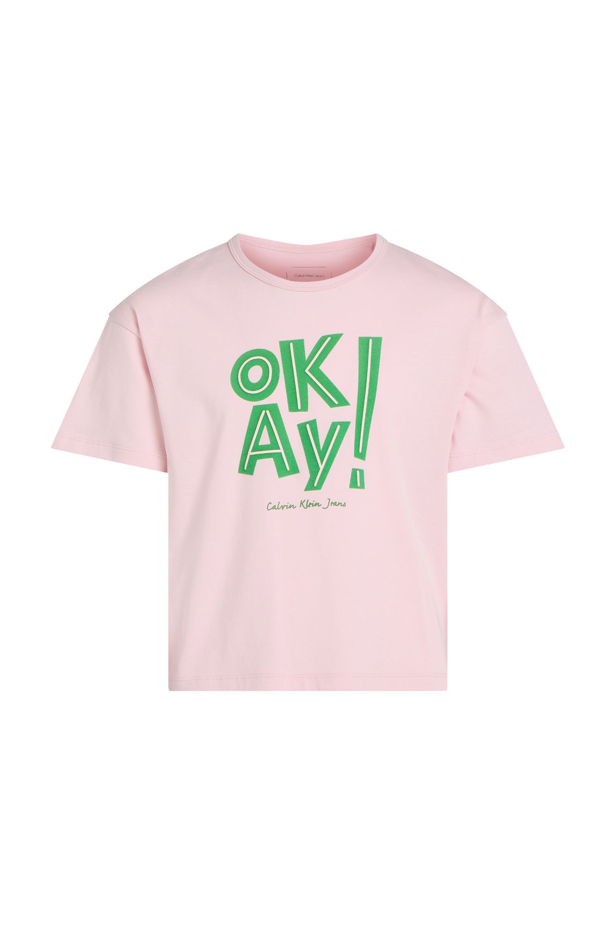 Calvin Klein-Girls Pink T-Shirt 2