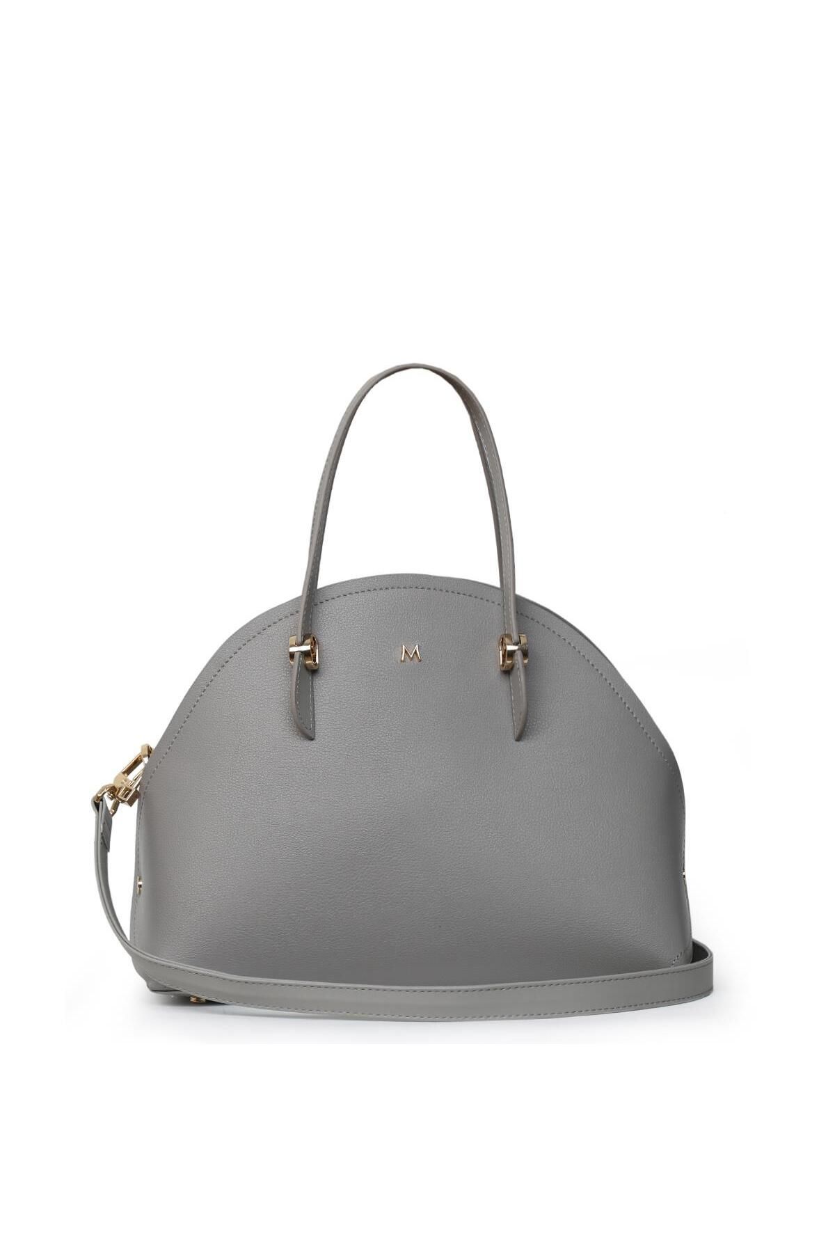 Matmazel-Taya Gray Women's Hand and Shoulder Bag 1