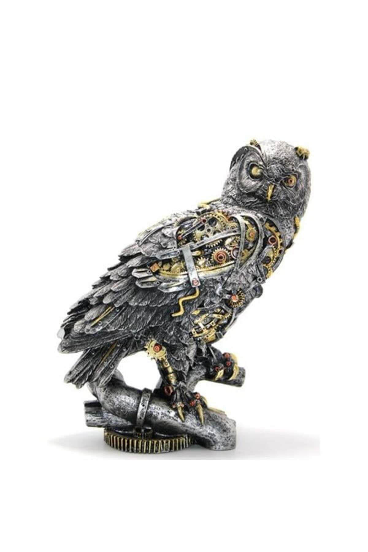 robotrend Steampunk Polyester Baykuş Figürü Model 1