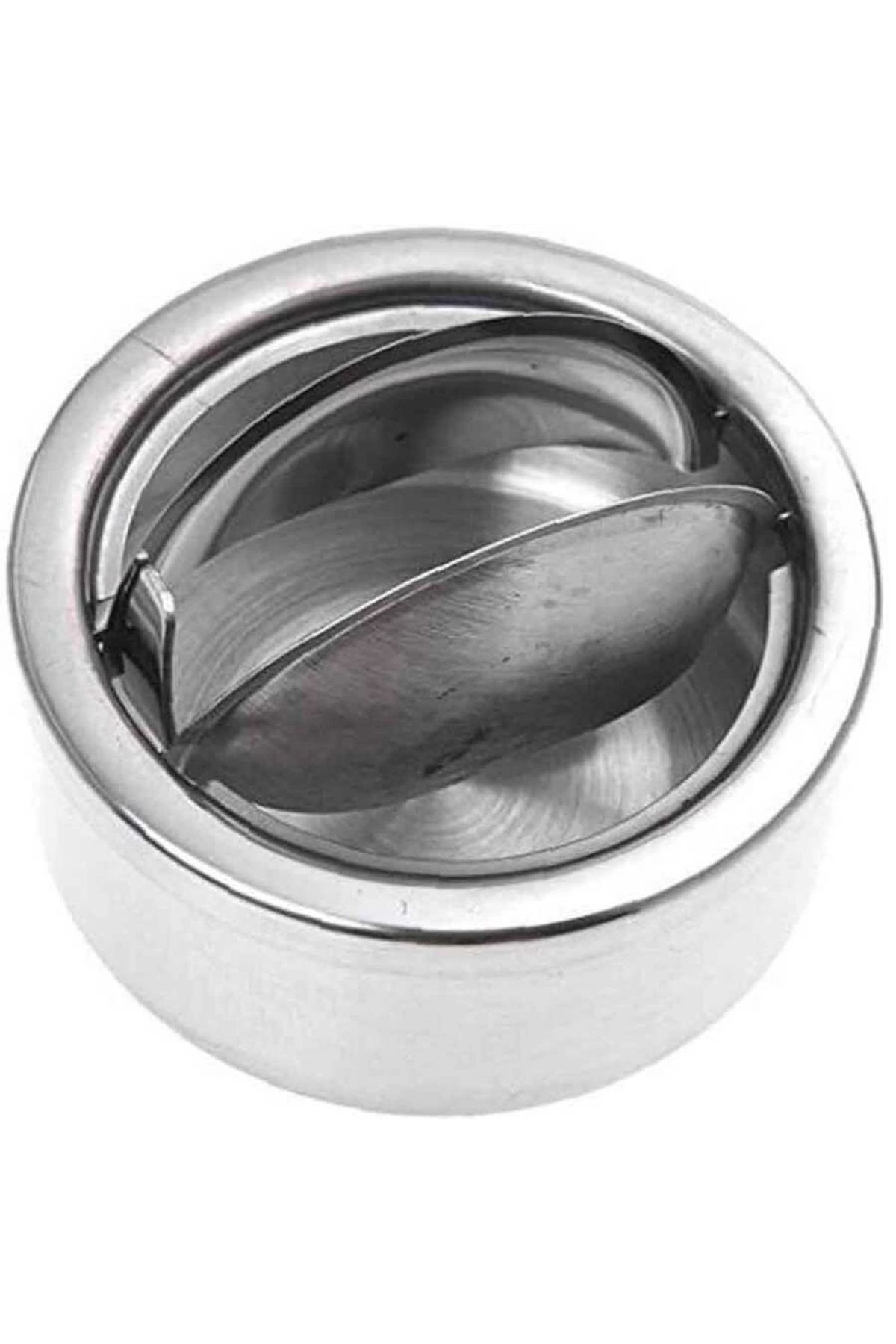 Epinox-Push Steel Ashtray 12 cm (Bk-12) 2