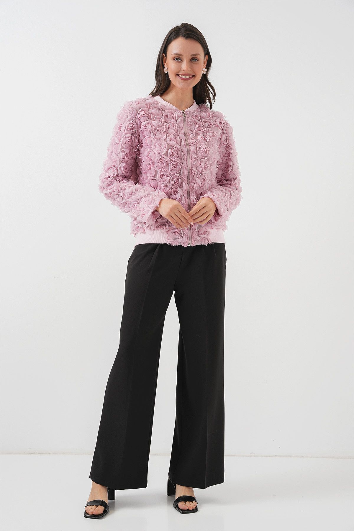 Bigdart-0719 Rose Jacket - Pink 2