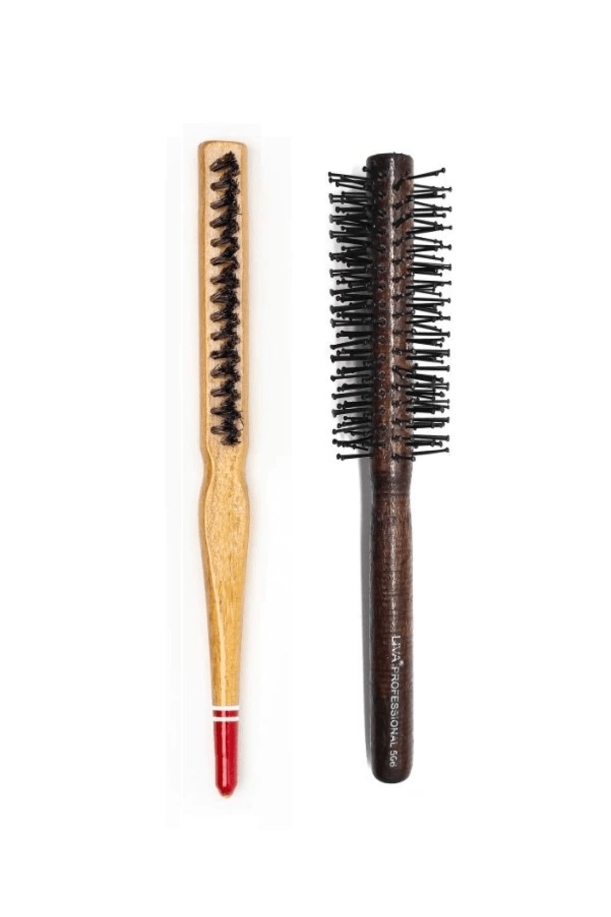 doremodam-Liva 506 and 690 Professional Fireproof Bun Hair Brush - Set of 2 - Lisinya 3