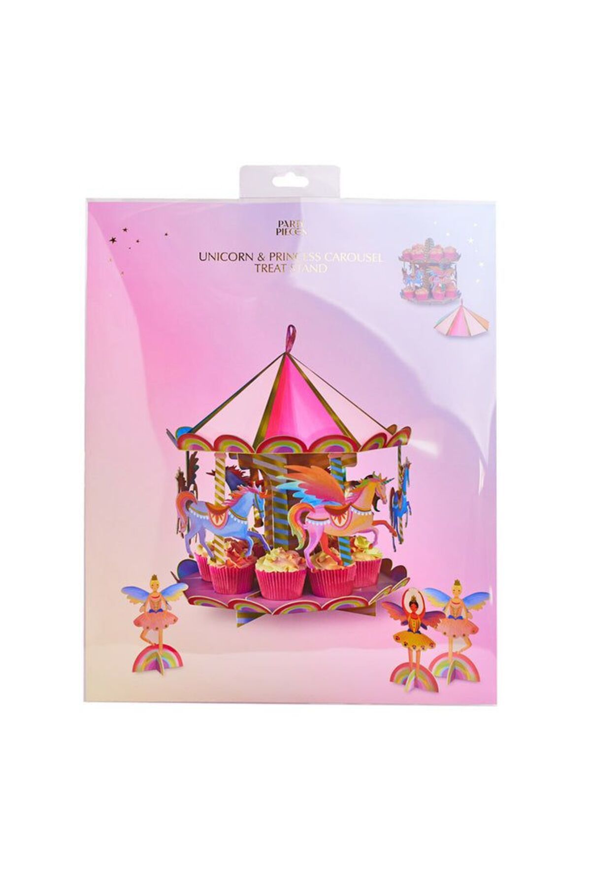 Party Pieces-- Βάση μεταφοράς Unicorn Carousel 5