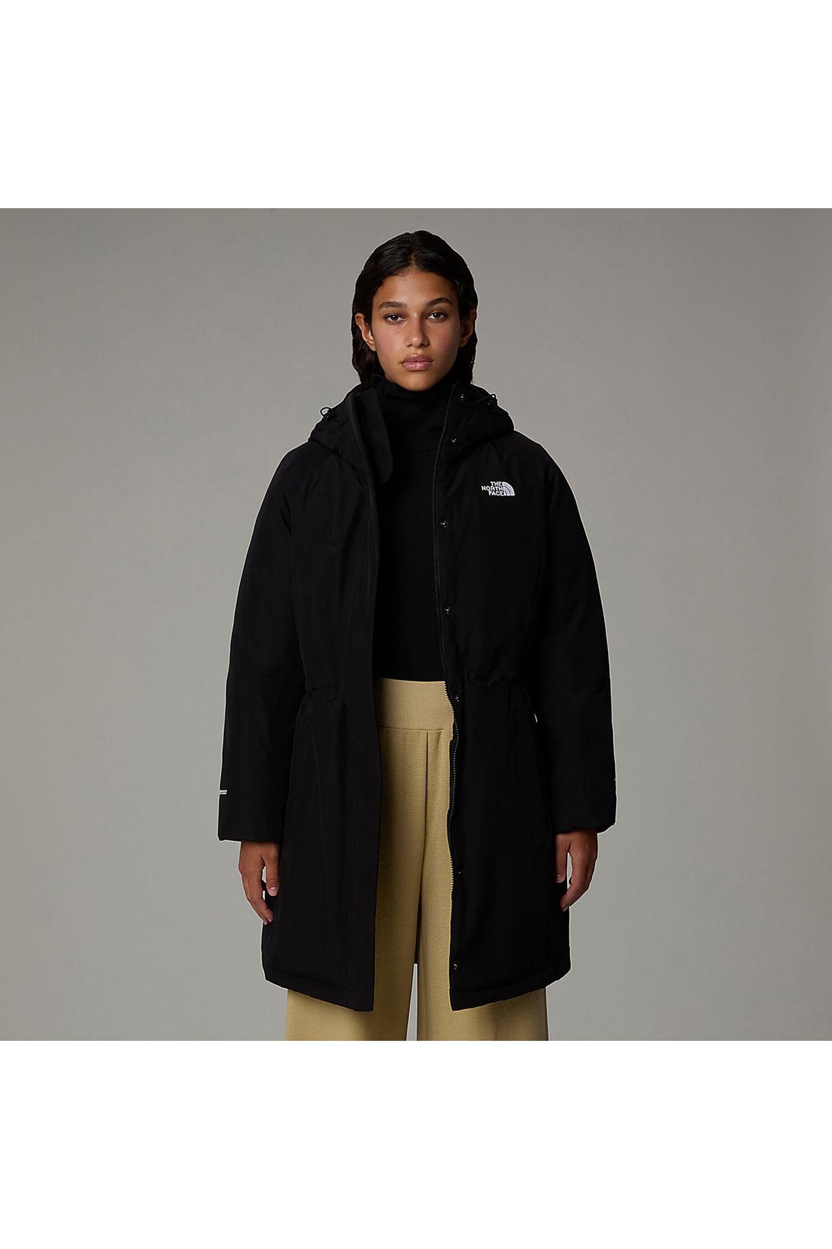 THE NORTH FACE-Brooklyn Women's Black Coat (Nf0A4M8X4H01) 4
