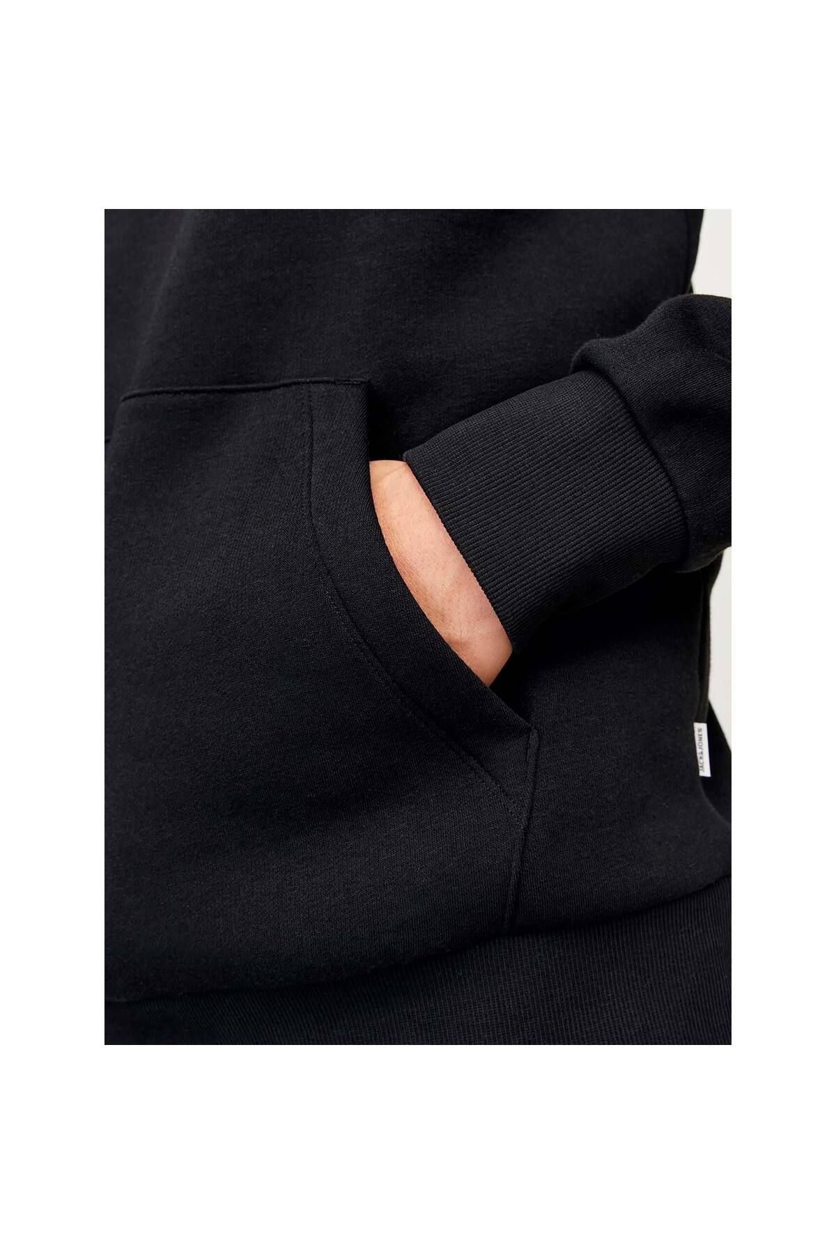 سویشرت ورزشی چند رنگ مردانه سیاه CORP LOGO B Jack Jones Jack & Jones