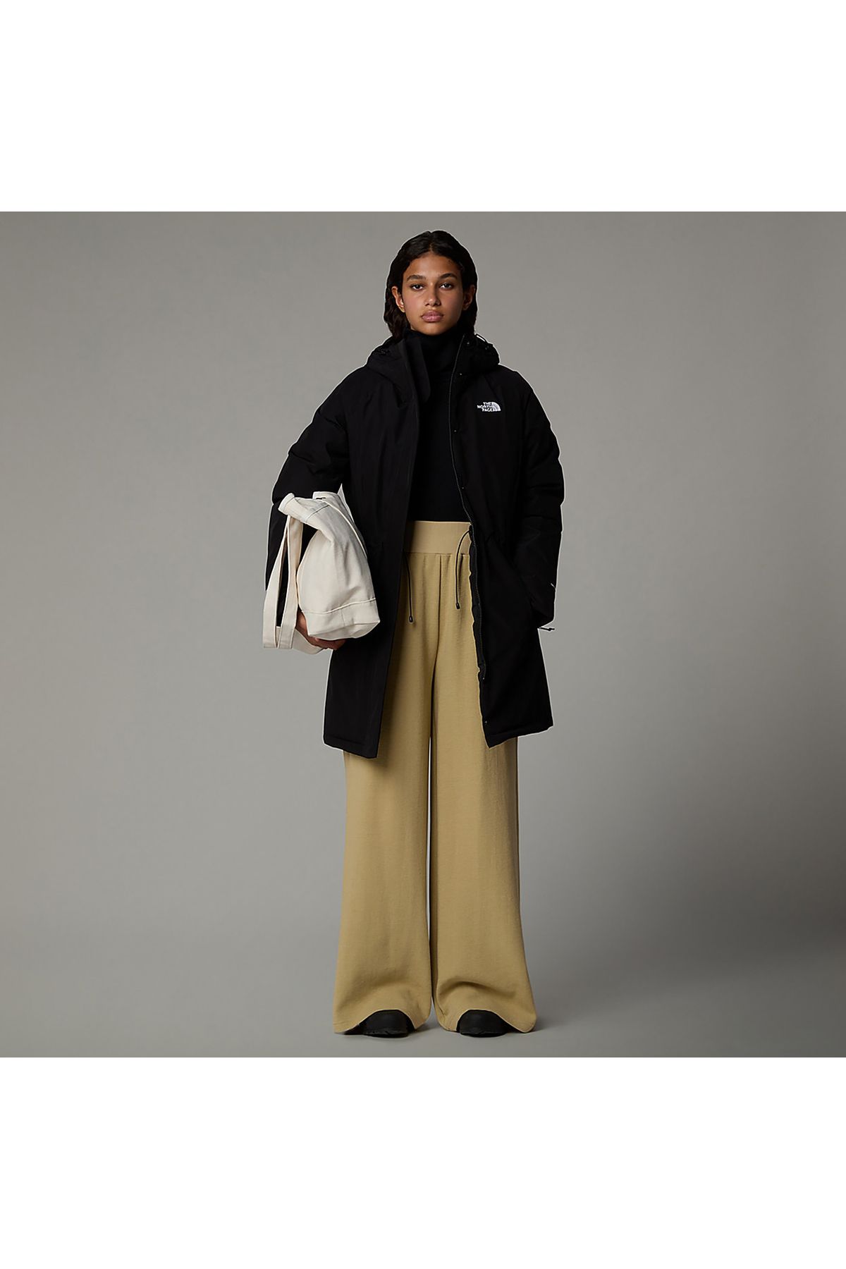 THE NORTH FACE-Brooklyn Women's Black Coat (Nf0A4M8X4H01) 3