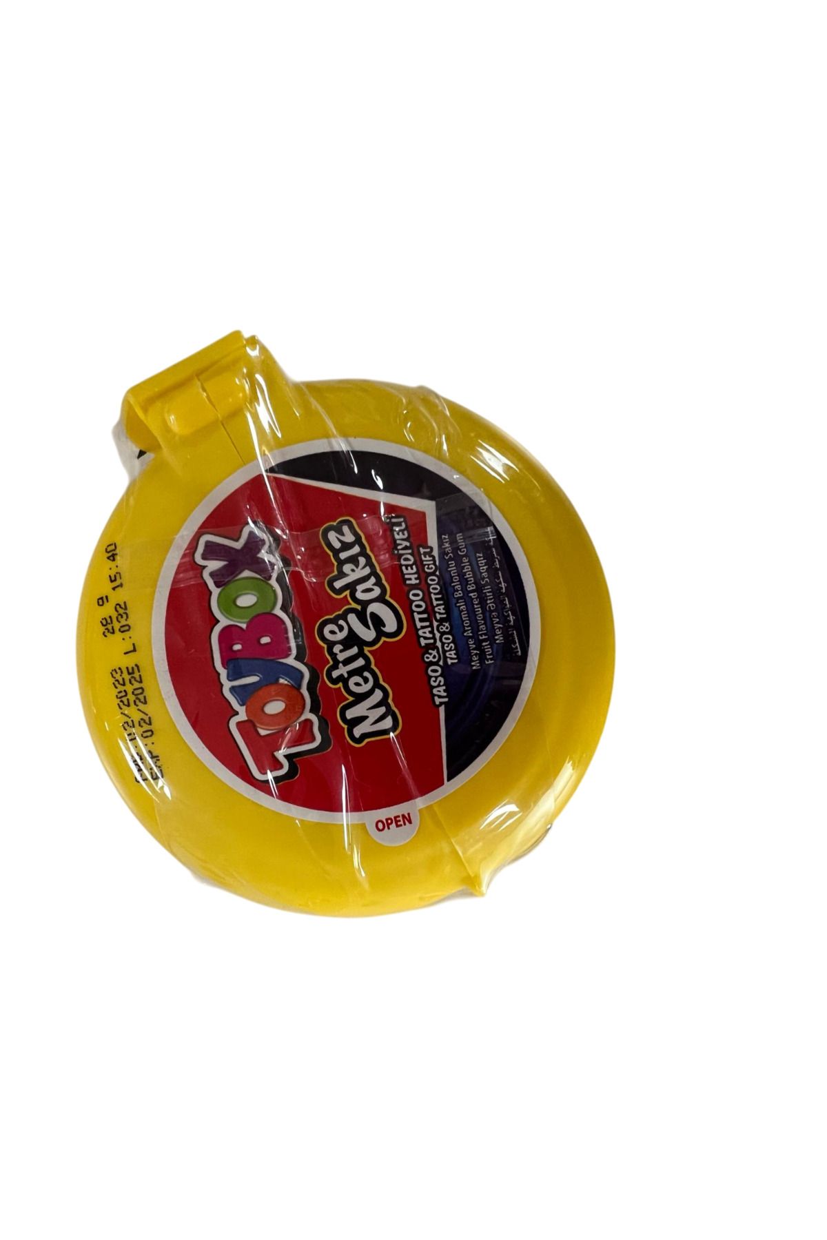 Toybox Metre Sakız 35 gr. Sarı kutu