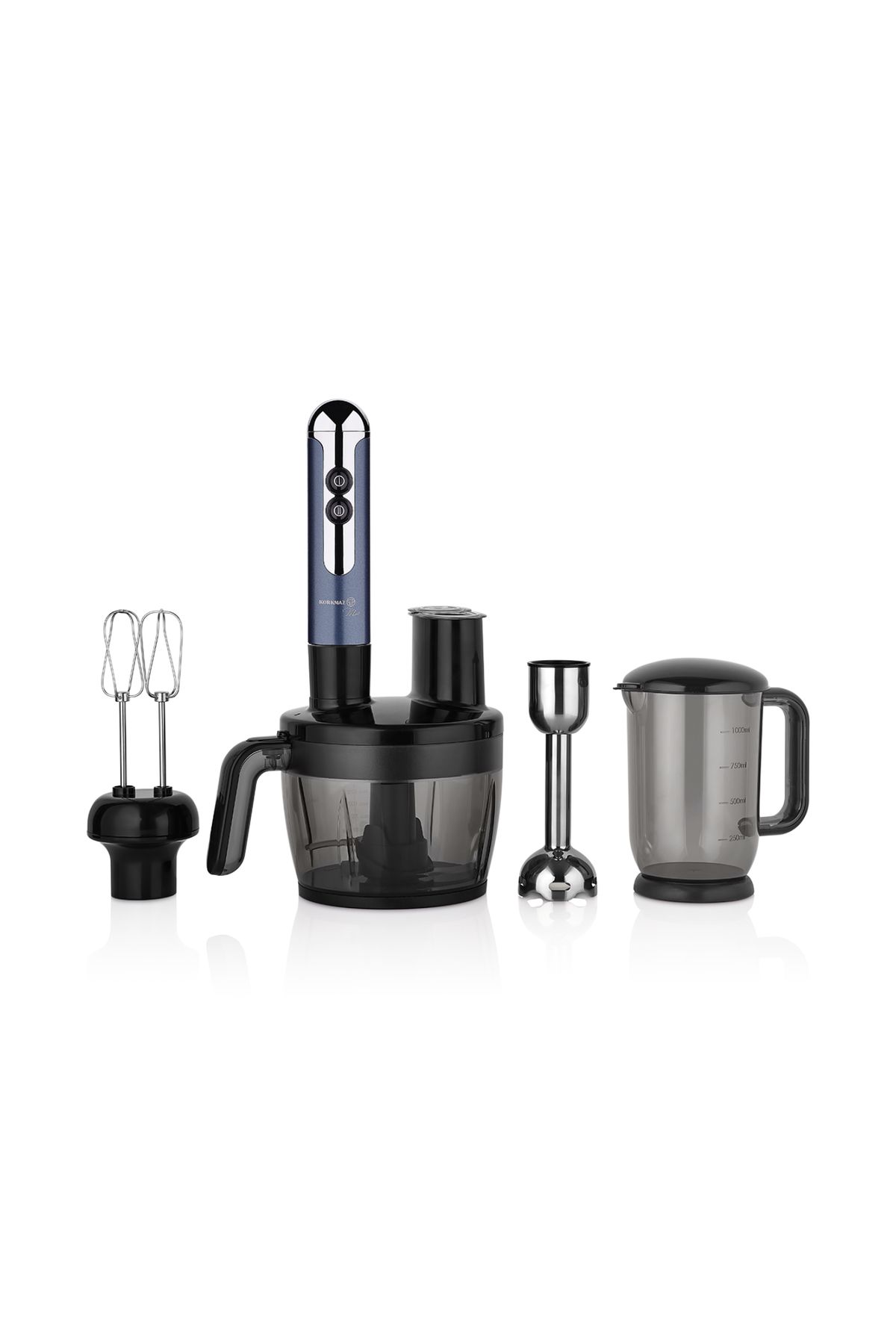 KORKMAZ-A457-05 Mia Azura Chrome Multi Blender Set 1