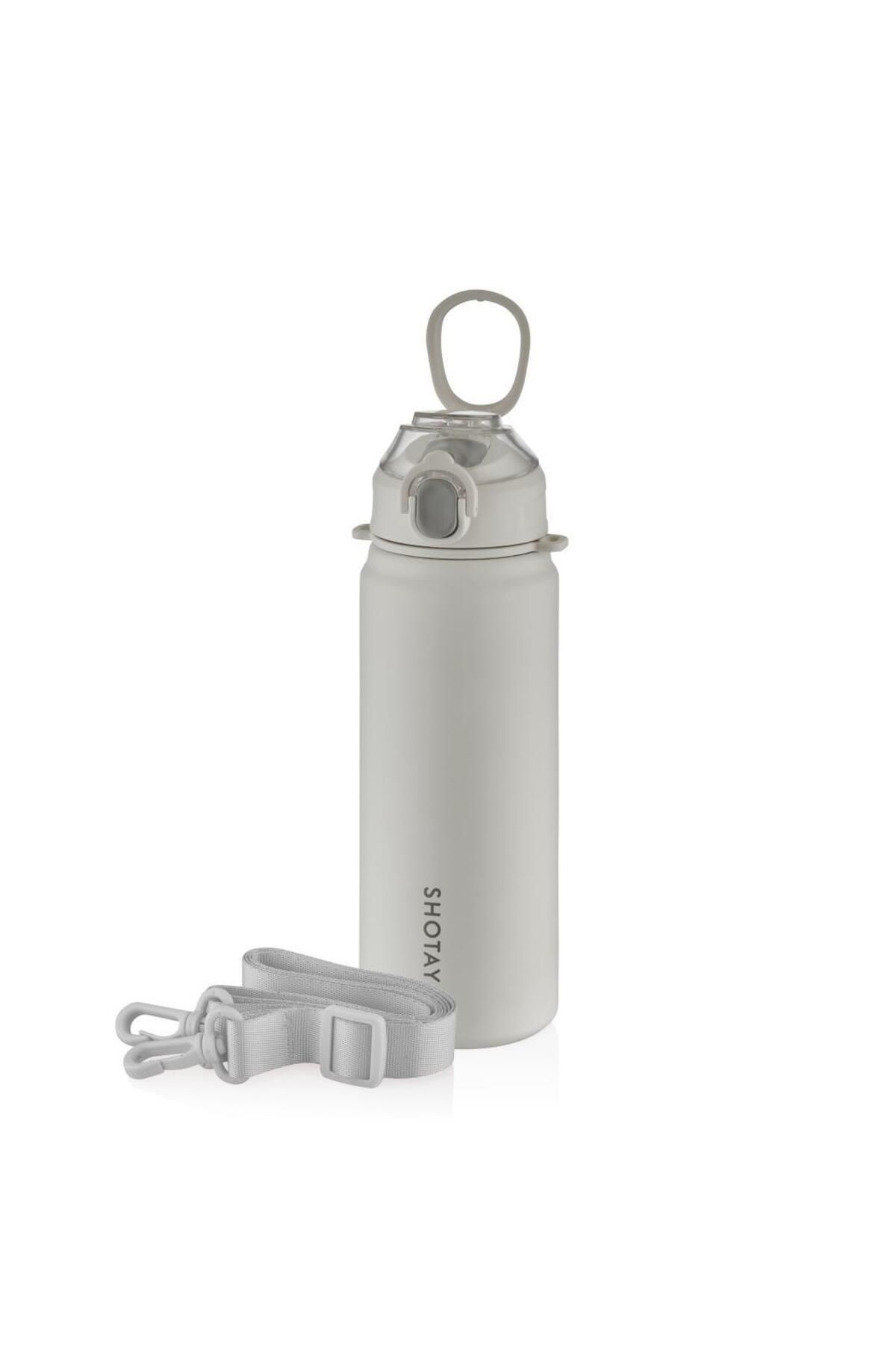 Shotay-White Steel Thermos 750ml Flask 1