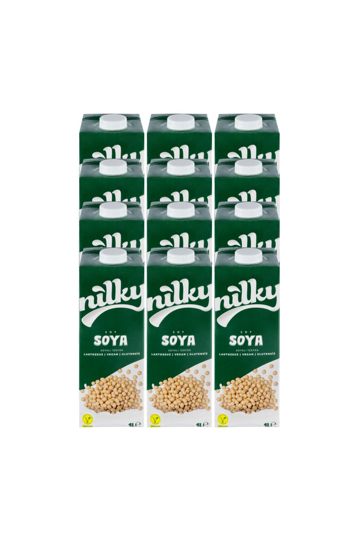 NİLKY Nilky Soya Sütü Laktosuz Vegan Glütensiz 12x1