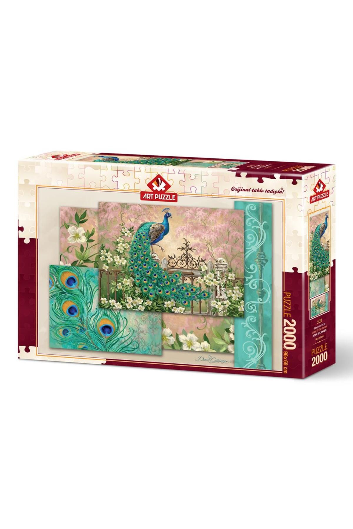 Art Puzzle-My Garden's Pearl 2000 Piece Puzzle 2