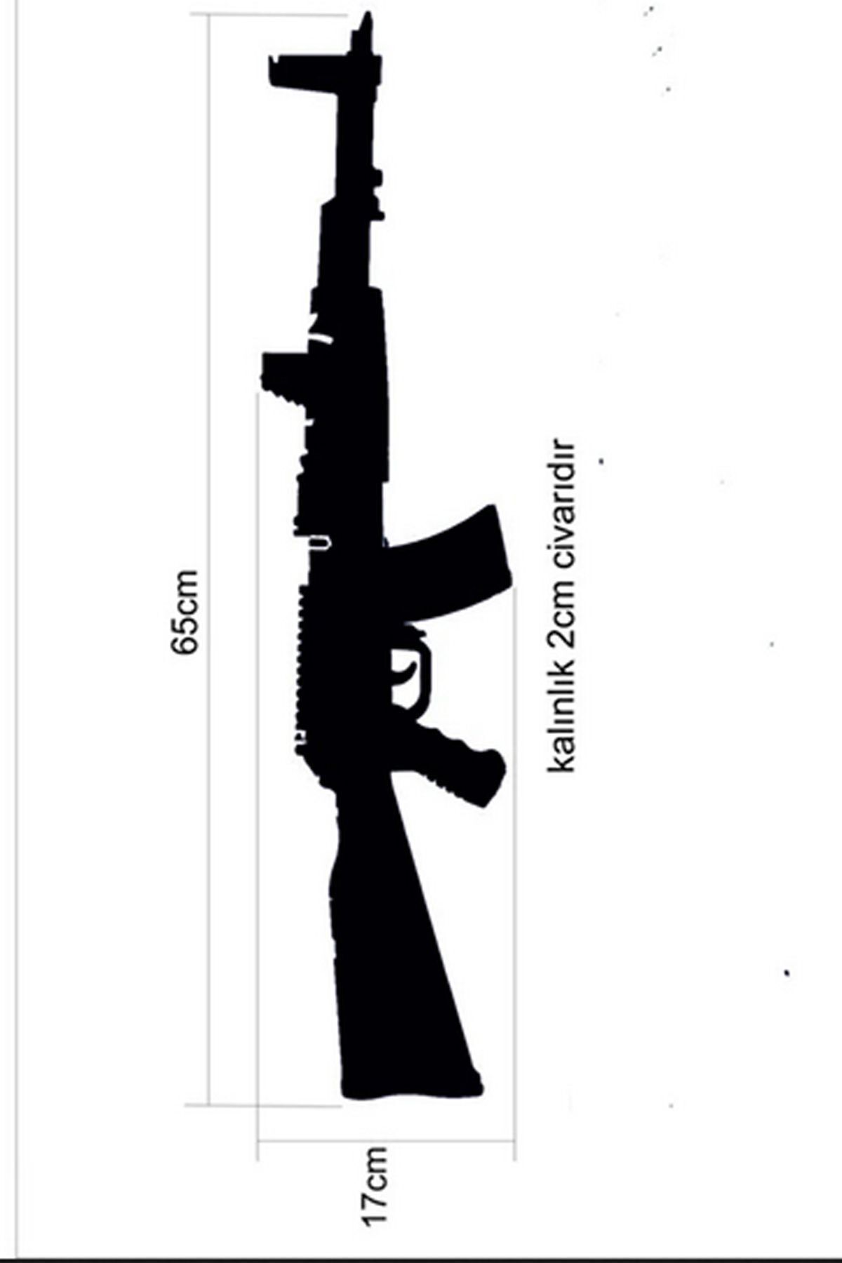 HG Home&Game-Set of 2 Wooden Cs Go Ak47 Fire Snake and Vulcan Skin Coated 5