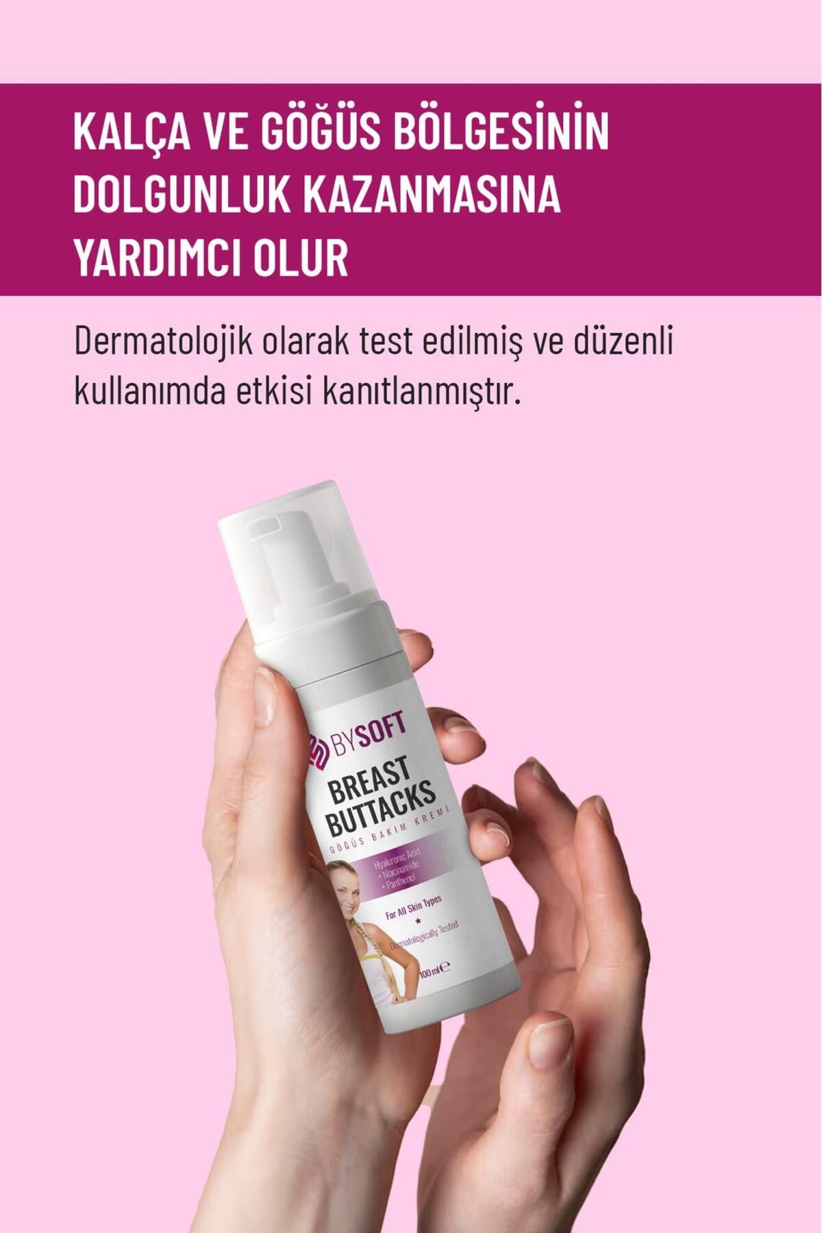 BYSOFT Göğüs&Kalça Bakım Kremi 100 ml