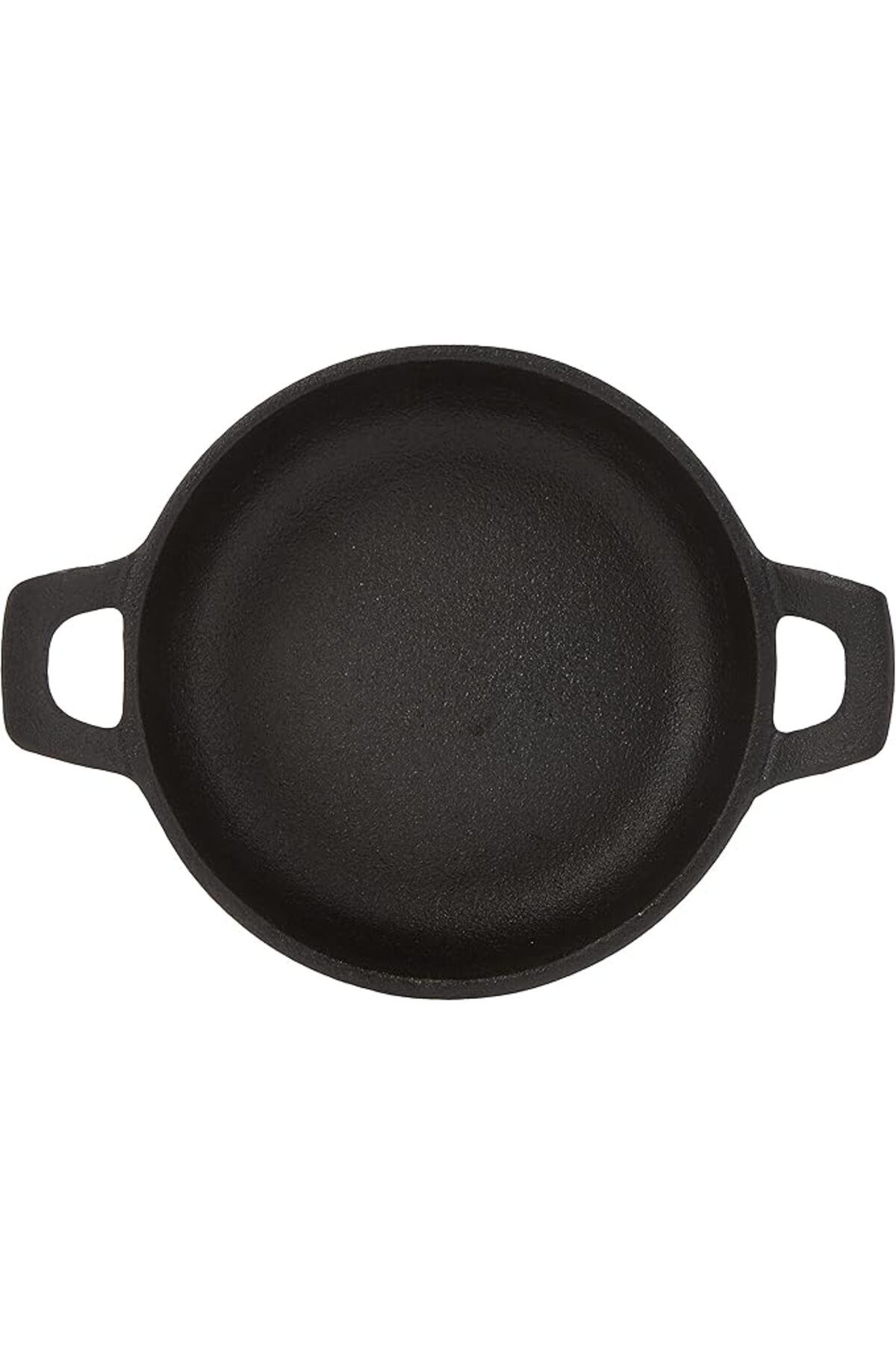 RAJ-ROUND SIZZLER TRAY DOUBLE HANDLE, 12 CM , BLACK, COST06 , 1 PC 2