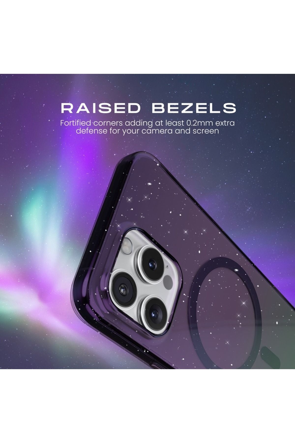 HYPHEN-IRIS MagSafe Glitter Case - iPhone 16 Pro Max 3