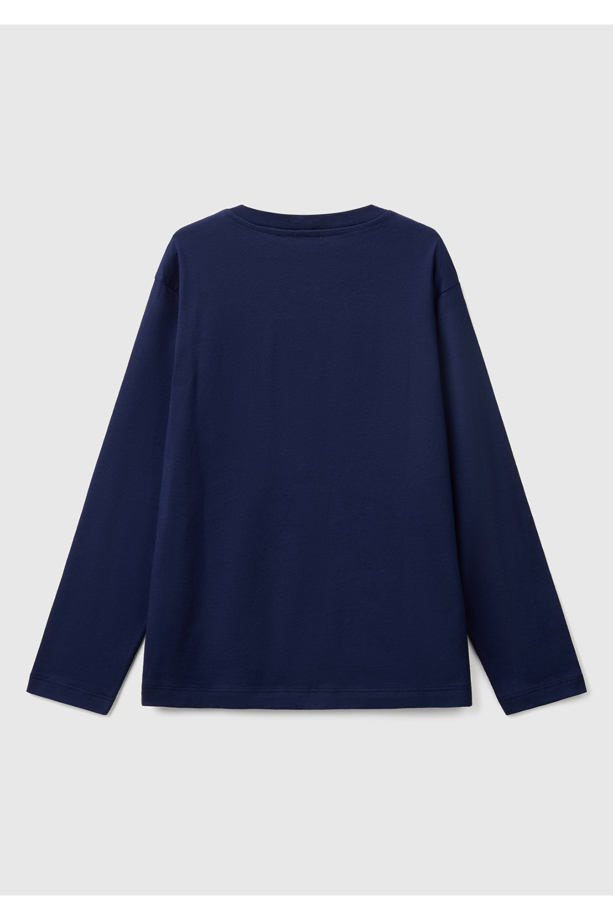 تی شرت پسرانه طرح دار آستین بلند | یونایتد کالرز آو بنتون United Colors of Benetton 225P3I1XC10N5 - تصویر 2