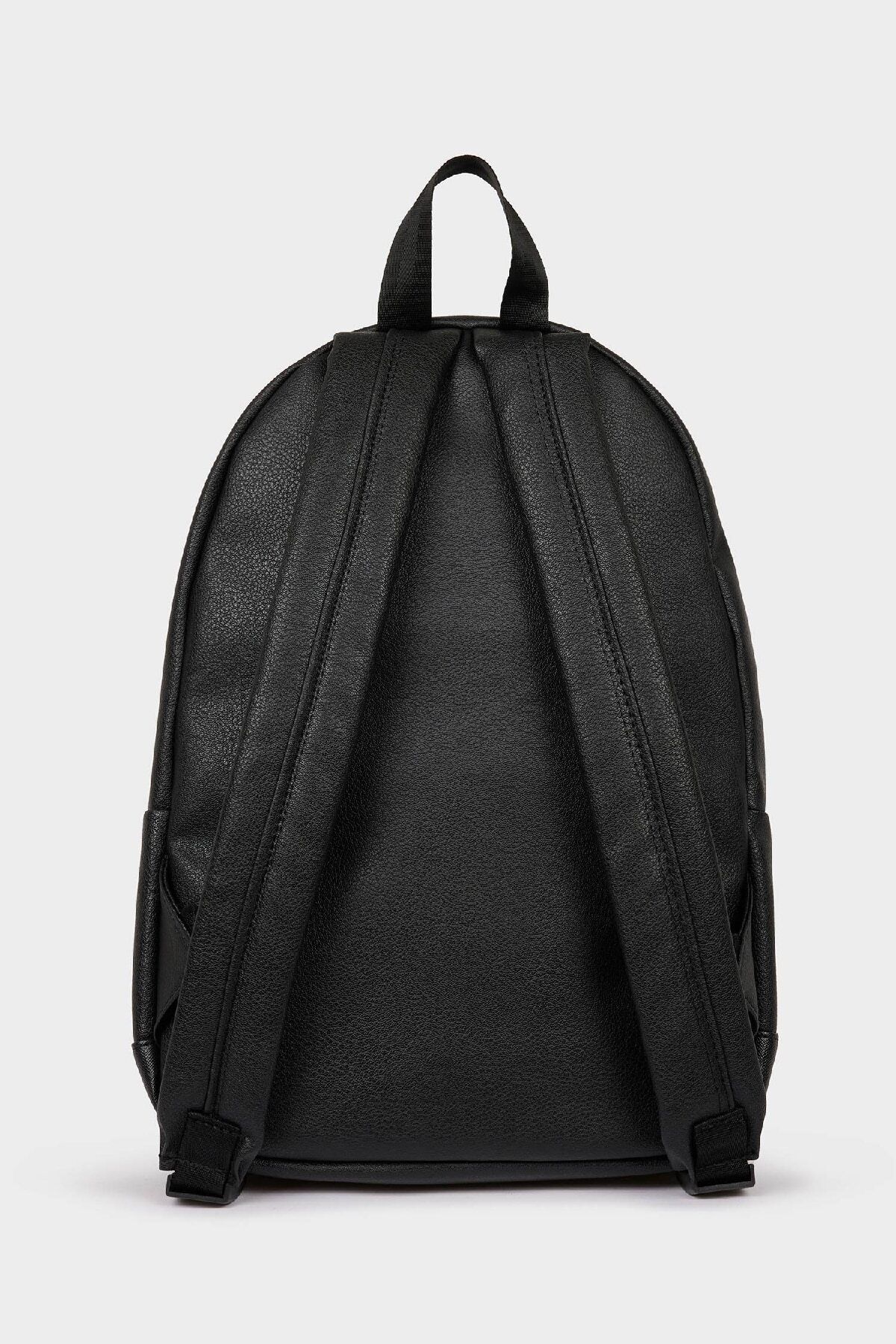 DeFacto-Men's Faux Leather Backpack E7912Axns 5