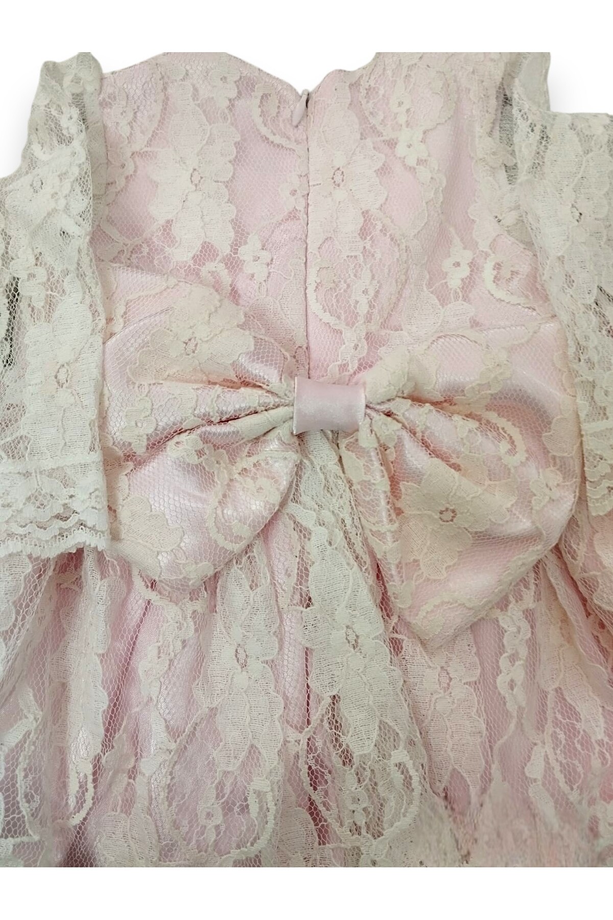 Pivami Yeni Doğan Tütülü Bebek Elbise Takımı Mevlüt Elbisesi Hastane Çıkışı,Patik, Külotlu Çorap ve Bandana fotoğrafı 3 (önizleme)