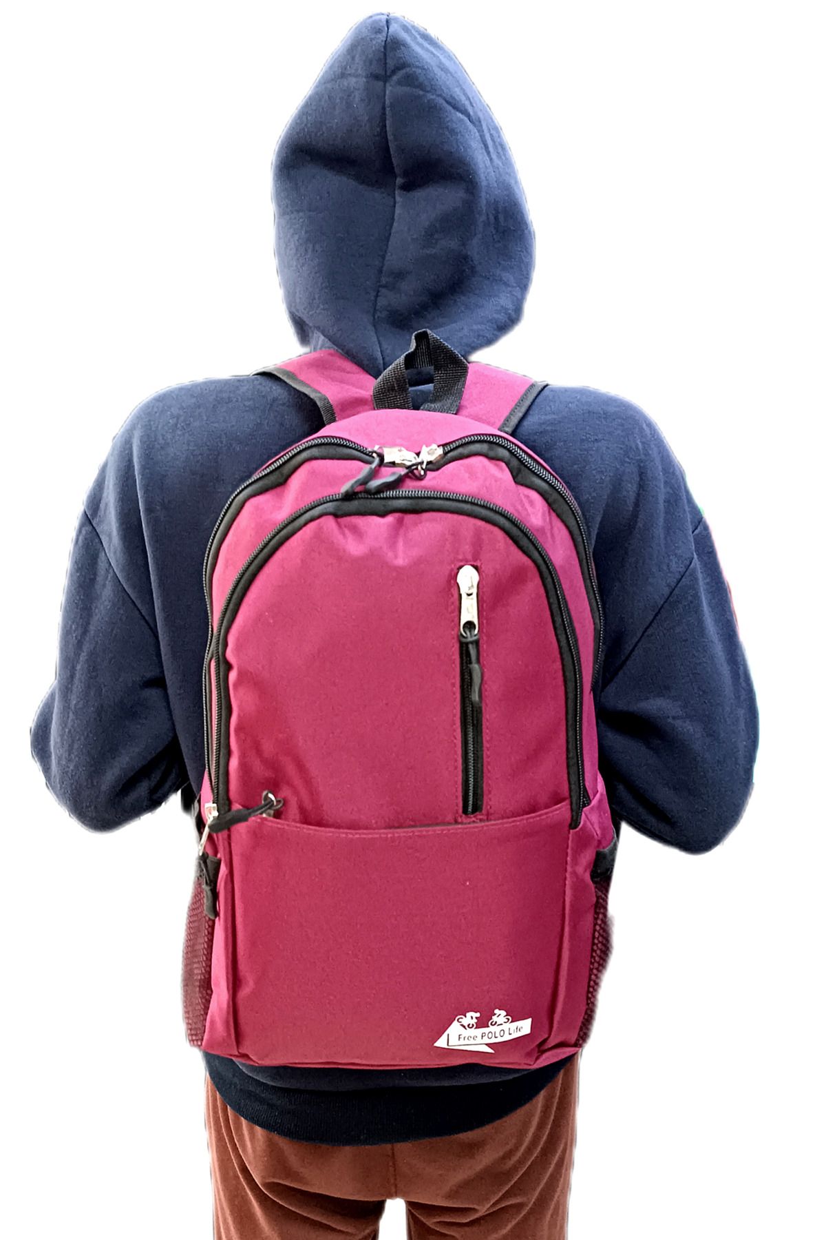 HNsport-4 Compartment Backpack Sports Bag Casual Bag School Bag 1