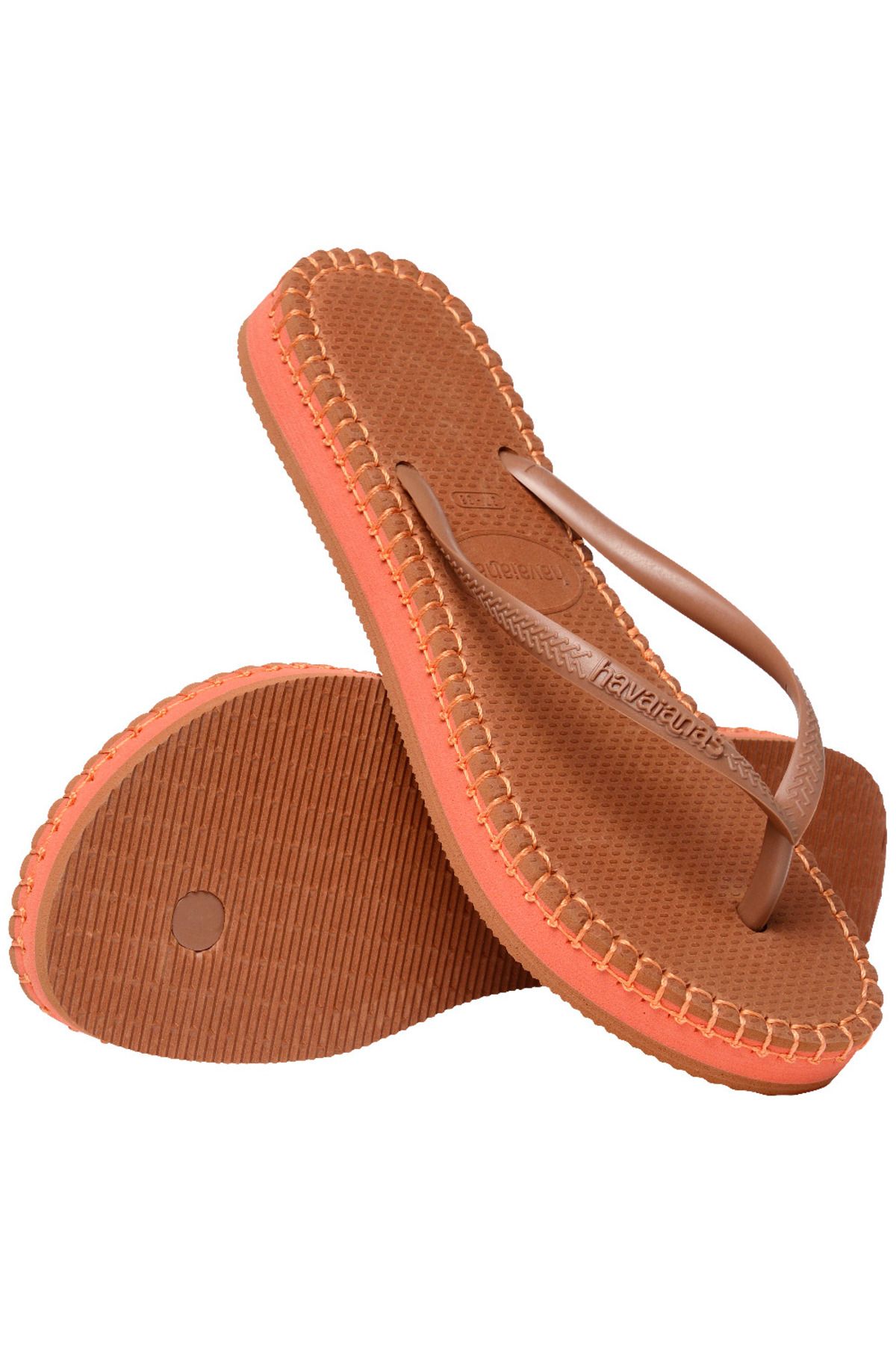Havaianas-Papuci de damă Slim Flatform Loop Rust 4