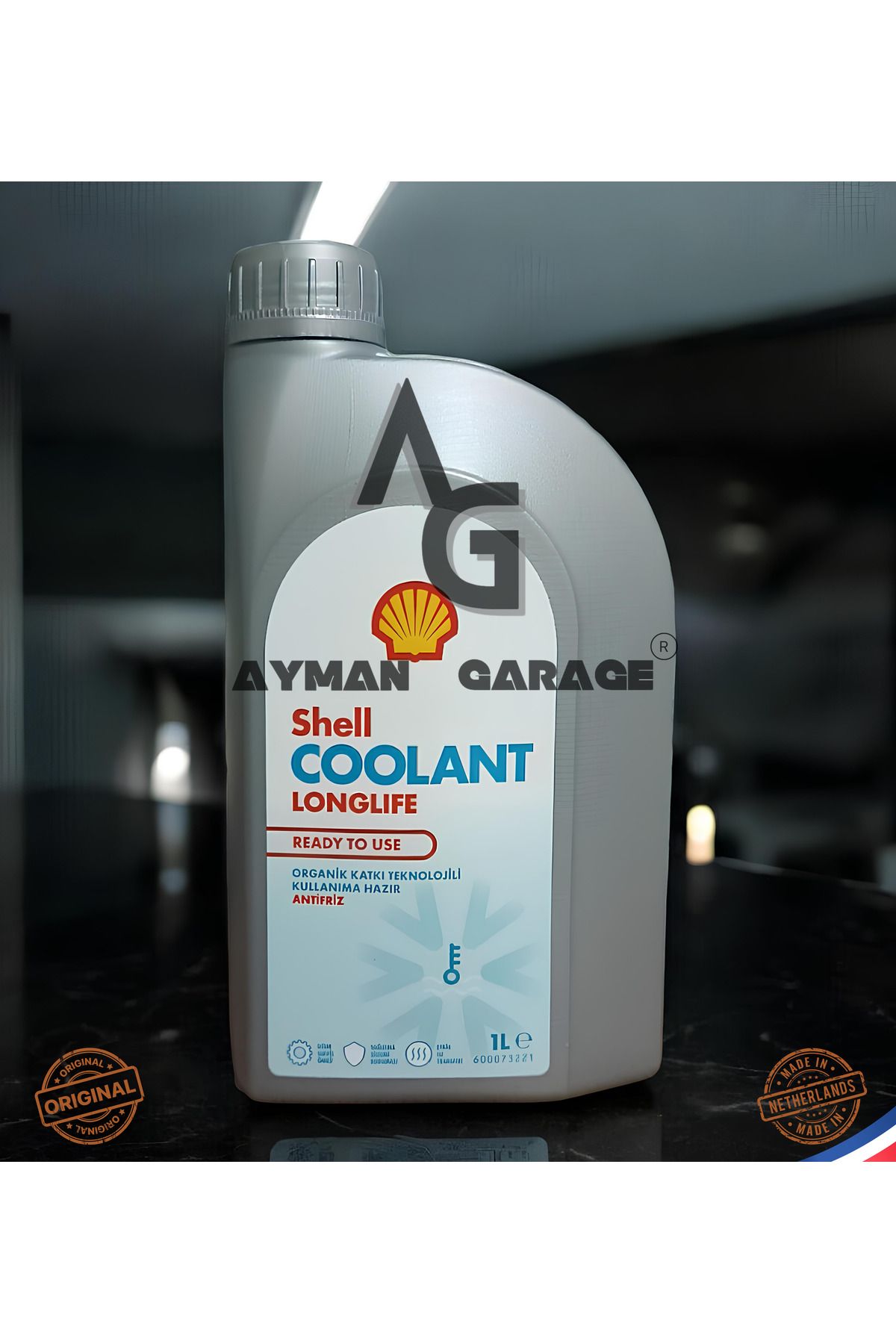 SHELL Coolant LongLife ORIJINAL Kırmızı Hazır Antifriz 1 Litre
