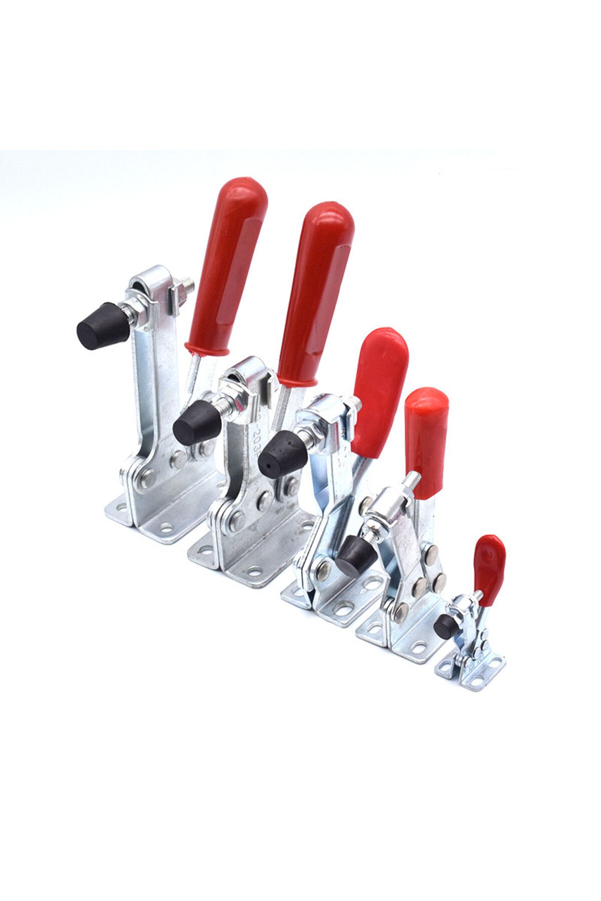 Choice-201b 2pcs Horizontal Toggle Clamp Quick-release Toggle Clamps Set 201a/201b/201c/225d Woodworking Fi 2