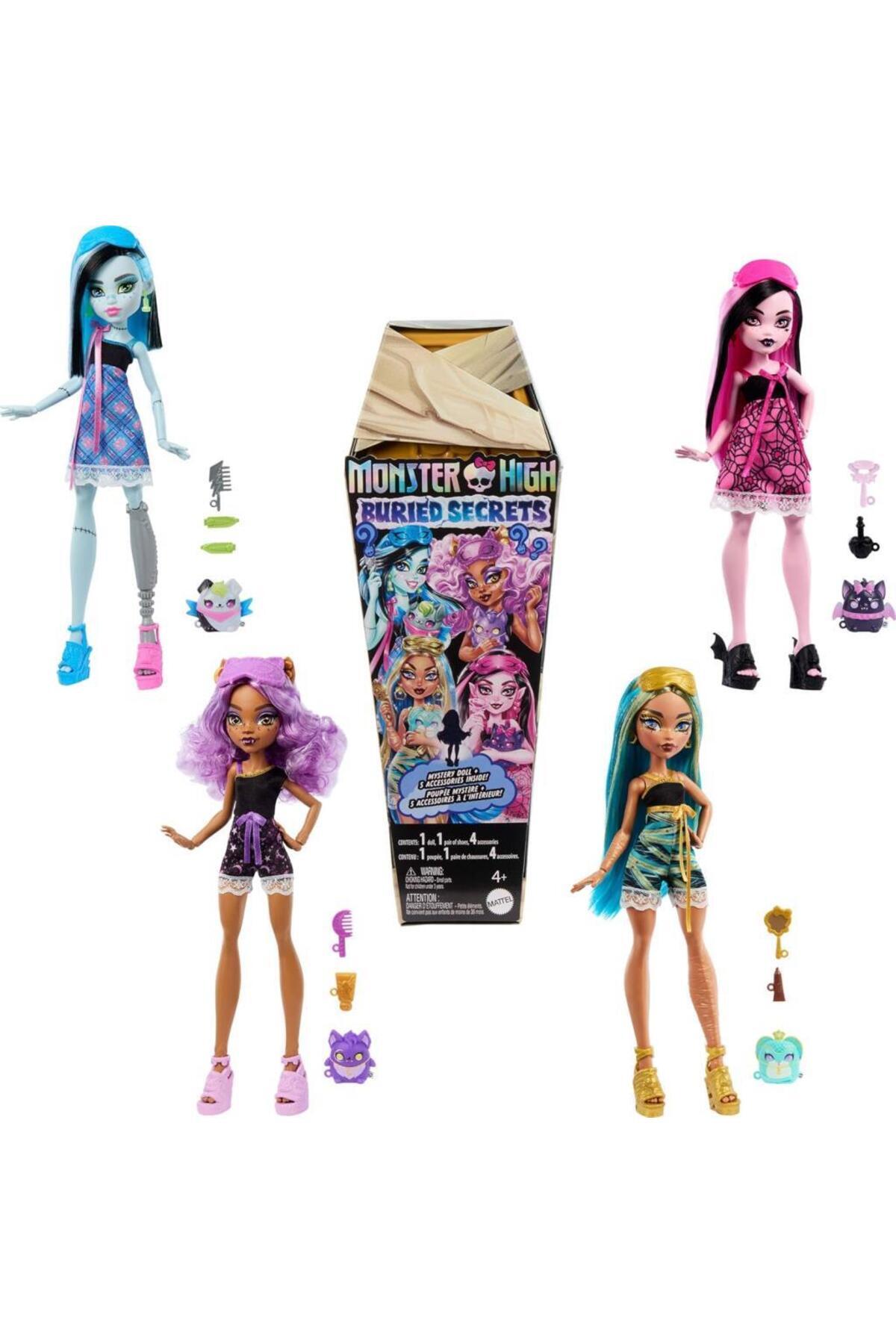 MONSTER HIGH Gizemli Sırlar Havalı Pijama Partisi Serisi HYV64