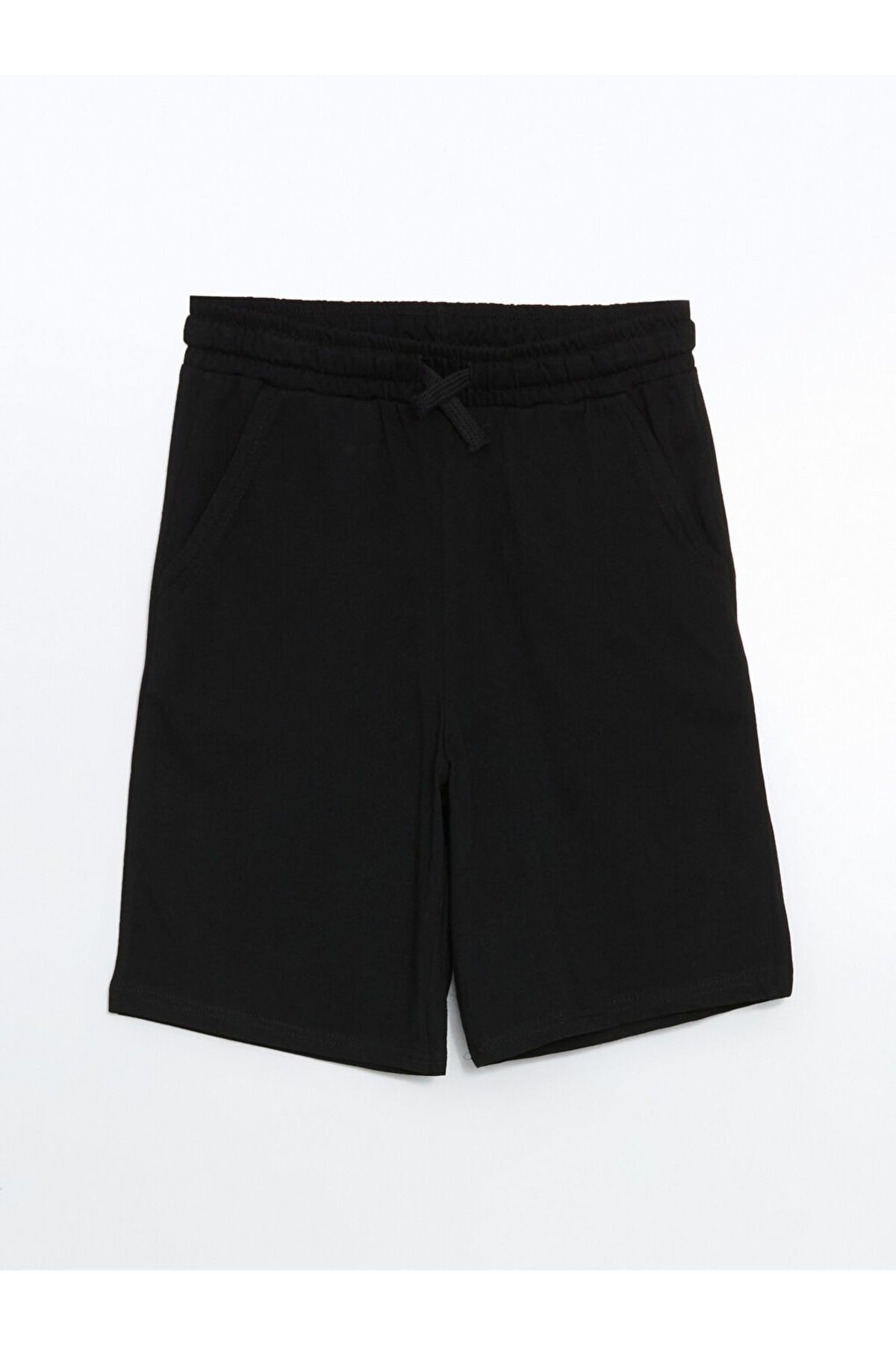LC Waikiki-Pantaloni scurți pentru băiat cu talie elastică albastră 2