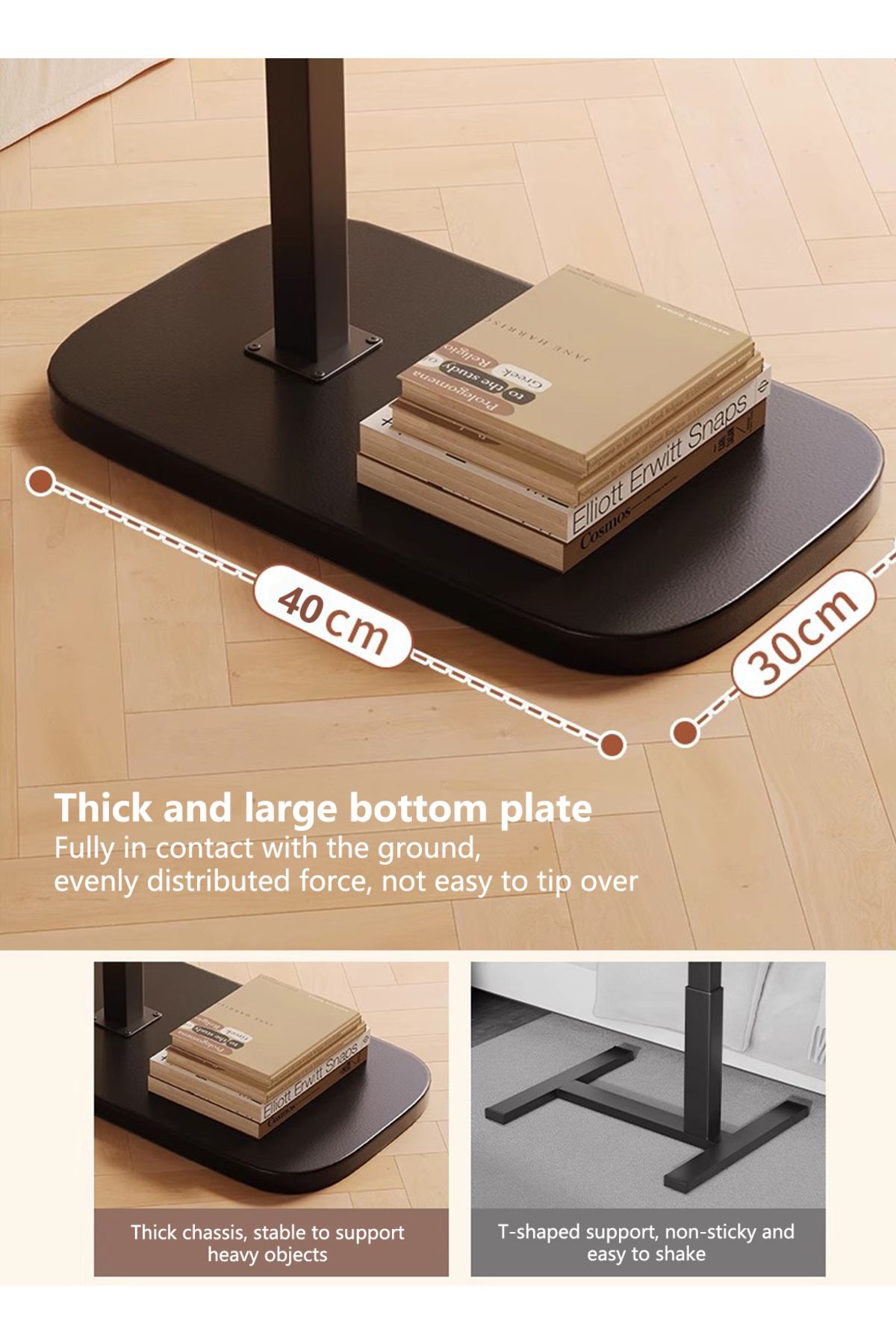 sharpdo-Nordic Retro Sofa Lifting Side Table, Movable Living Room Corner Sofa Side Table Small Side Table 5